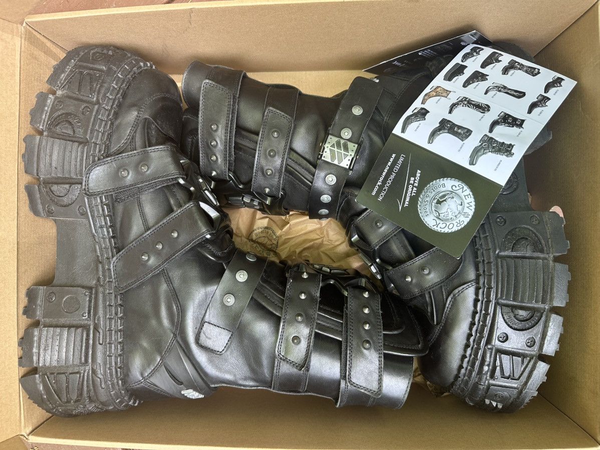 New Rock NEW ROCK M-WALL422-S2 BOOTS Size US 13 / EU 46 - 14 Thumbnail