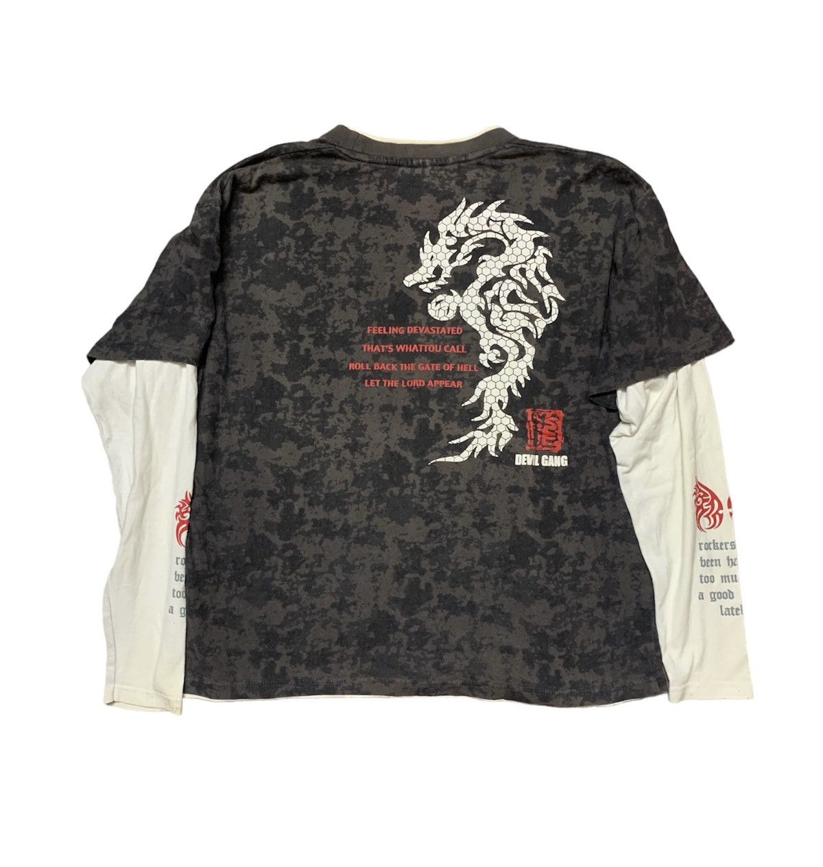 Affliction Over Head California Acid Washed Affliction Longsleeve Size US M / EU 48-50 / 2 - 2 Thumbnail