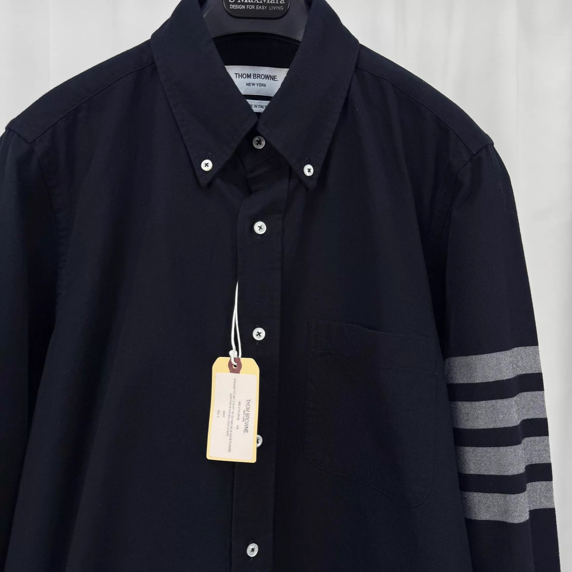 Thom Browne Thom Browne 4-Bar Shirt Size 2 New Size US M / EU 48-50 / 2 - 3 Thumbnail