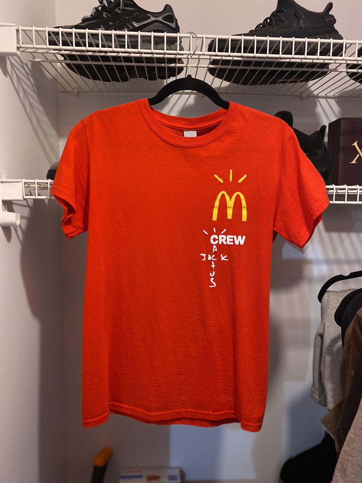 Travis Scott Cactus Jack McDonald’s T-Shirt Size US S / EU 44-46 / 1 - 1 Thumbnail