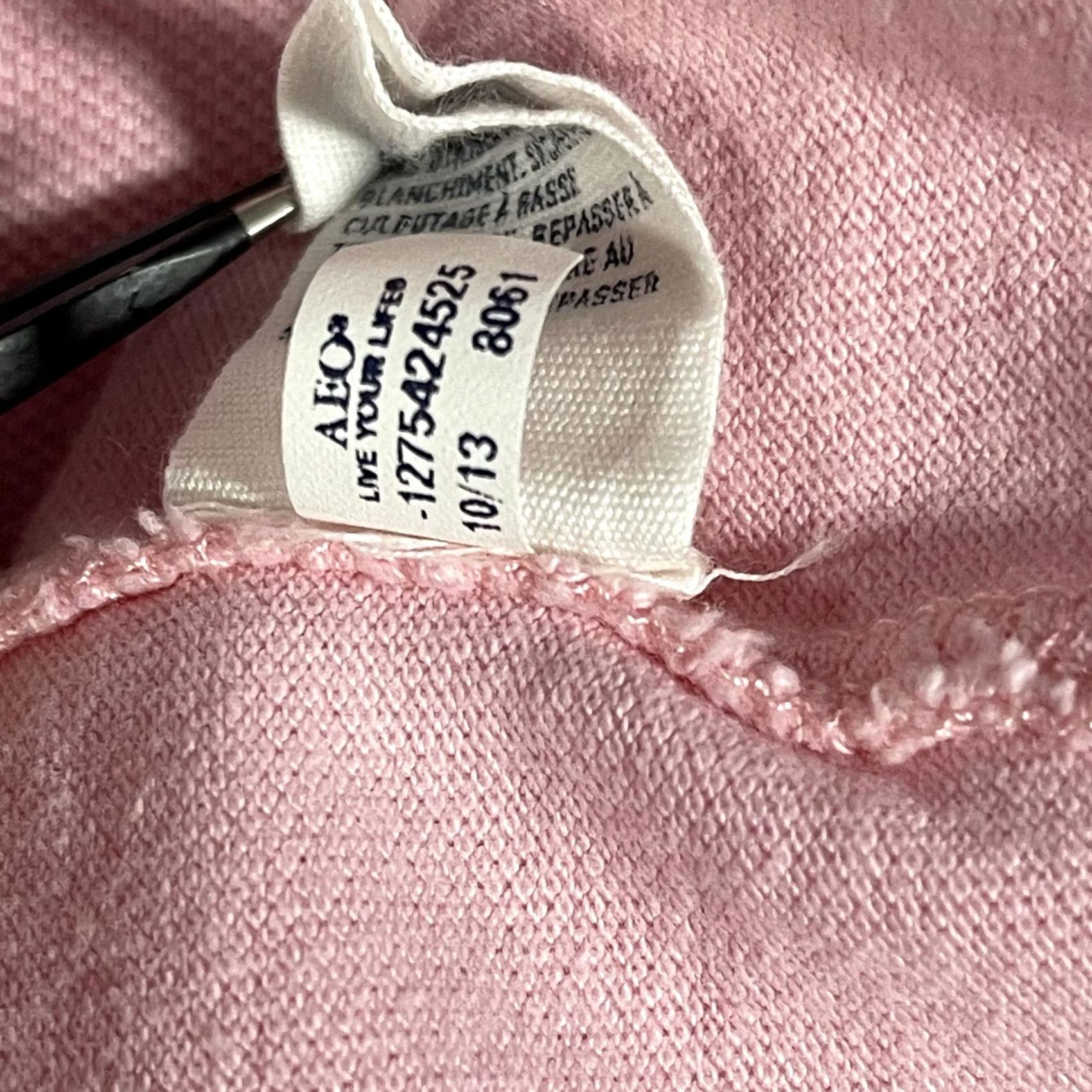 American Eagle Outfitters VINTAGE American Eagle Polo Shirt Mens L Pink Athletic Fit Preppy Y2K Casual Golf Size US L / EU 52-54 / 3 - 6 Thumbnail