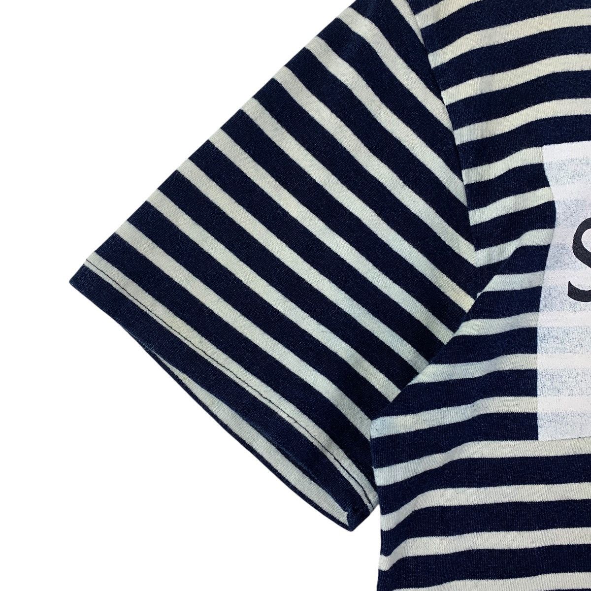 Blue Blue Japan × Japanese Brand × Vintage Vintage BLUE BLUE X SHIP big spellout logo printed tee Size US M / EU 48-50 / 2 - 6 Thumbnail