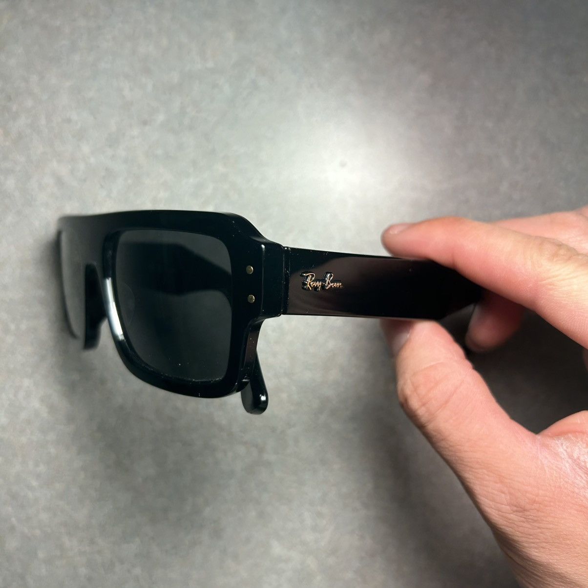 RayBan Ray-Ban Flacko Bio-Based Sunglasses Black – A$AP Rocky Worn Size ONE SIZE - 5 Thumbnail