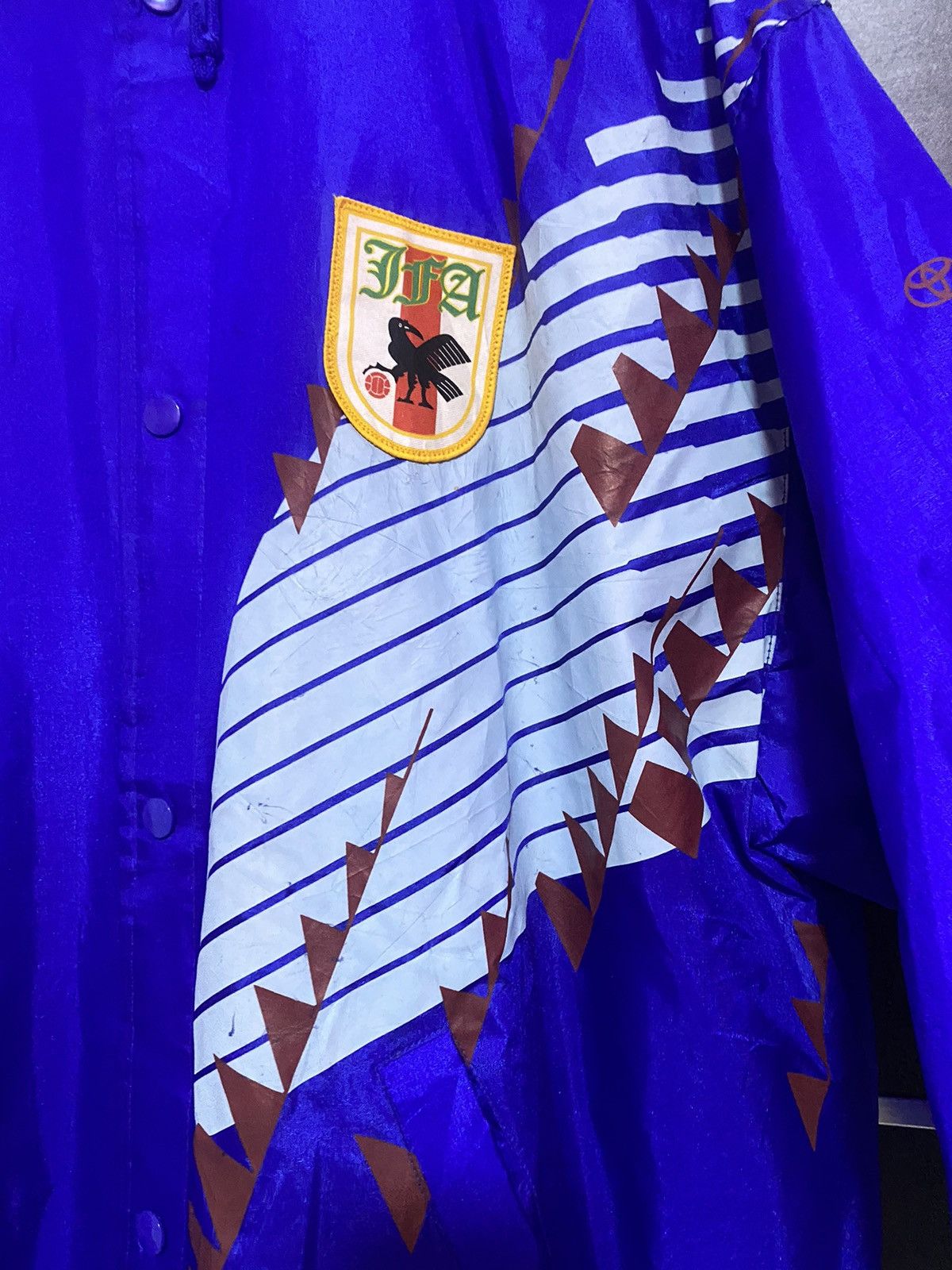 Edition Japan × Japanese Brand Vtg Collection The Football Association Of Japan Long Jacket Size US XL / EU 56 / 4 - 4 Thumbnail
