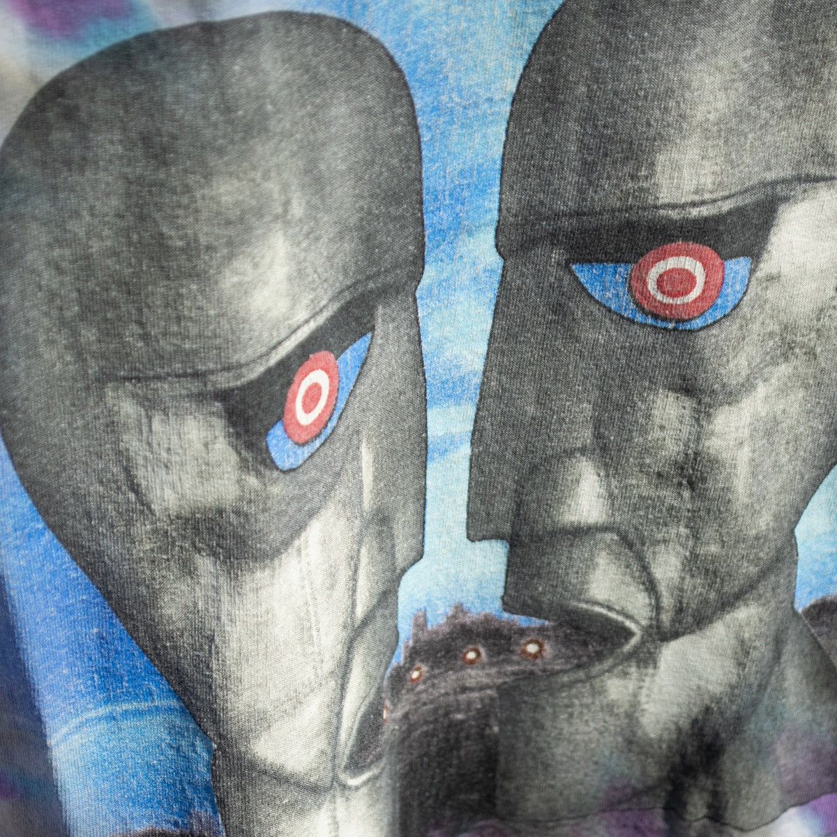 Pink Floyd × Vintage Pink Floyd Division Bell 1997 Tie Dye Vintage Tee Size US XL / EU 56 / 4 - 3 Thumbnail