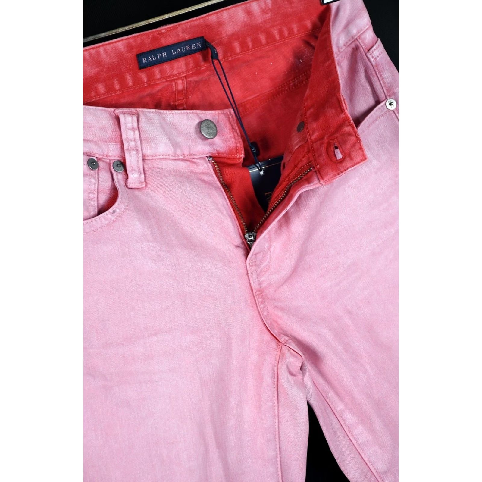 Ralph Lauren Ralph Lauren Summer 2014 Concept Jeans Women's 26 Pink Skinny Capris OR Jeans Womens 26 Pink Ralph Lauren Summer 2014 Concept Size 26" / US 2 / IT 38 - 6 Thumbnail