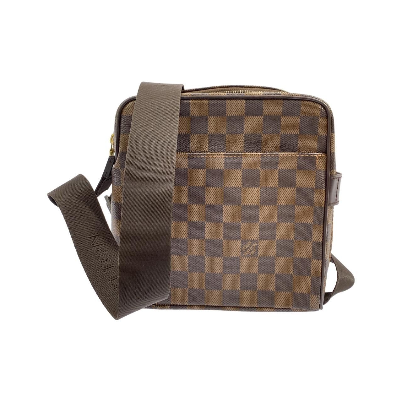 Louis Vuitton Louis Vuitton Louis Vuitton Damier Olaf Coated Canvas Shoulder Bag Textile Shoulder Bag N41442 DUTY FREE for USA Size ONE SIZE - 1 Thumbnail