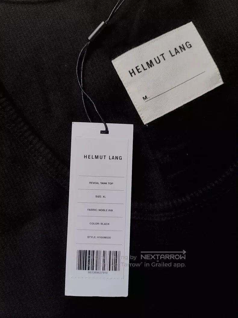 Helmut Lang HELMUT LANG Deconstructed Stretch Tank Top Size US XL / EU 56 / 4 - 5 Thumbnail