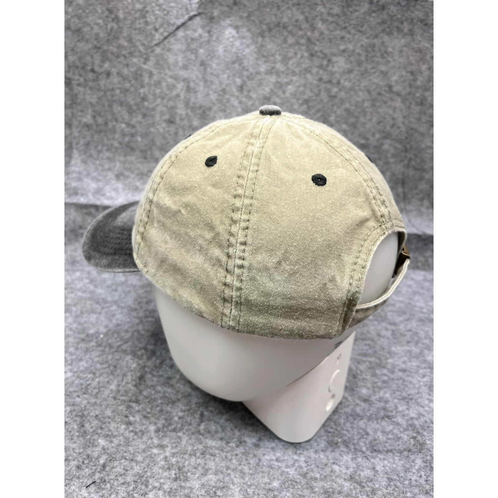 Deadwood Esy Hat Baseball Cap One Size Gray Two Tone Cotton Strap Back Unisex Adults South Dakota City Theme Adjustable 90s Concert? Size ONE SIZE - 5 Thumbnail