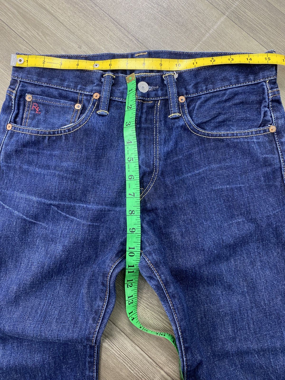 Polo Ralph Lauren Vintage Polo Ralph Lauren RL Blue Straight Jeans Size US 28 / EU 44 - 23 Thumbnail