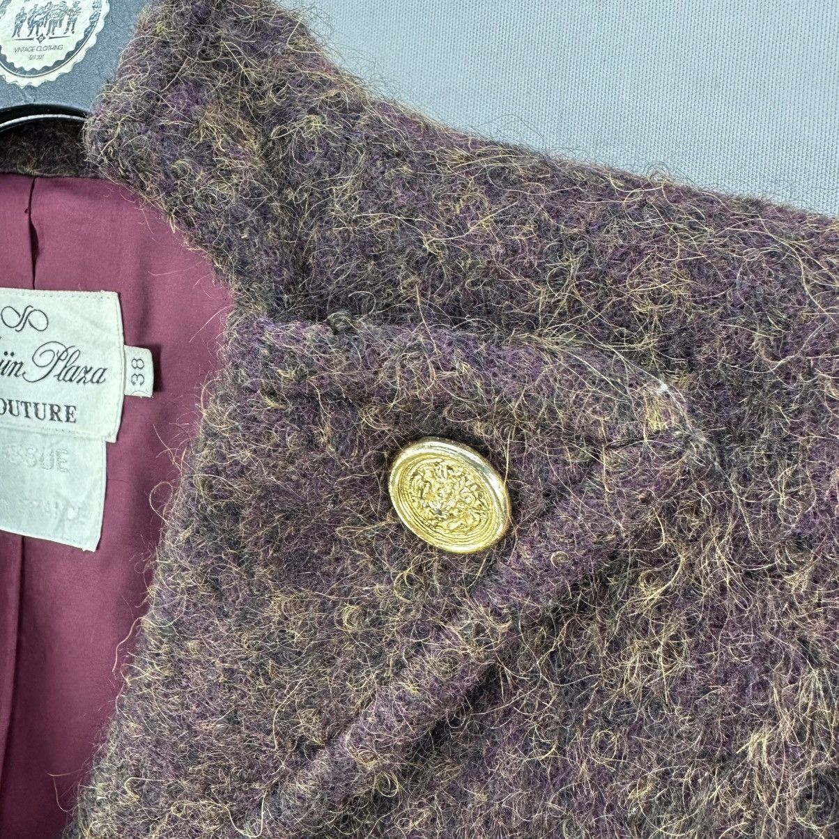 Custommade Vintage 80's Mohair Wool Jacket Special Custom Made Size XS / US 0-2 / IT 36-38 - 8 Thumbnail