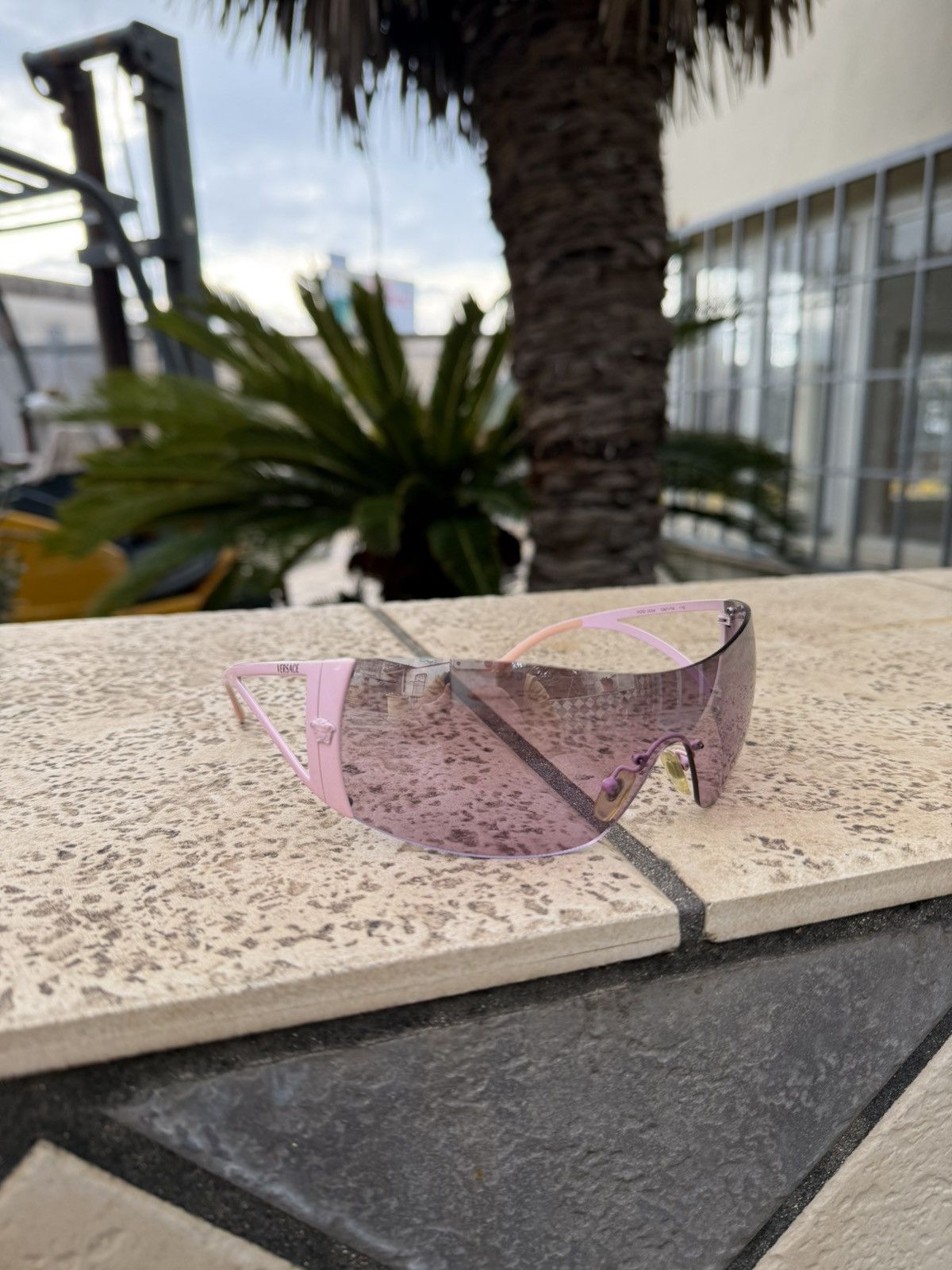 Versace Versace Sunglasses Pink MOD 2034 Size ONE SIZE - 2 Thumbnail