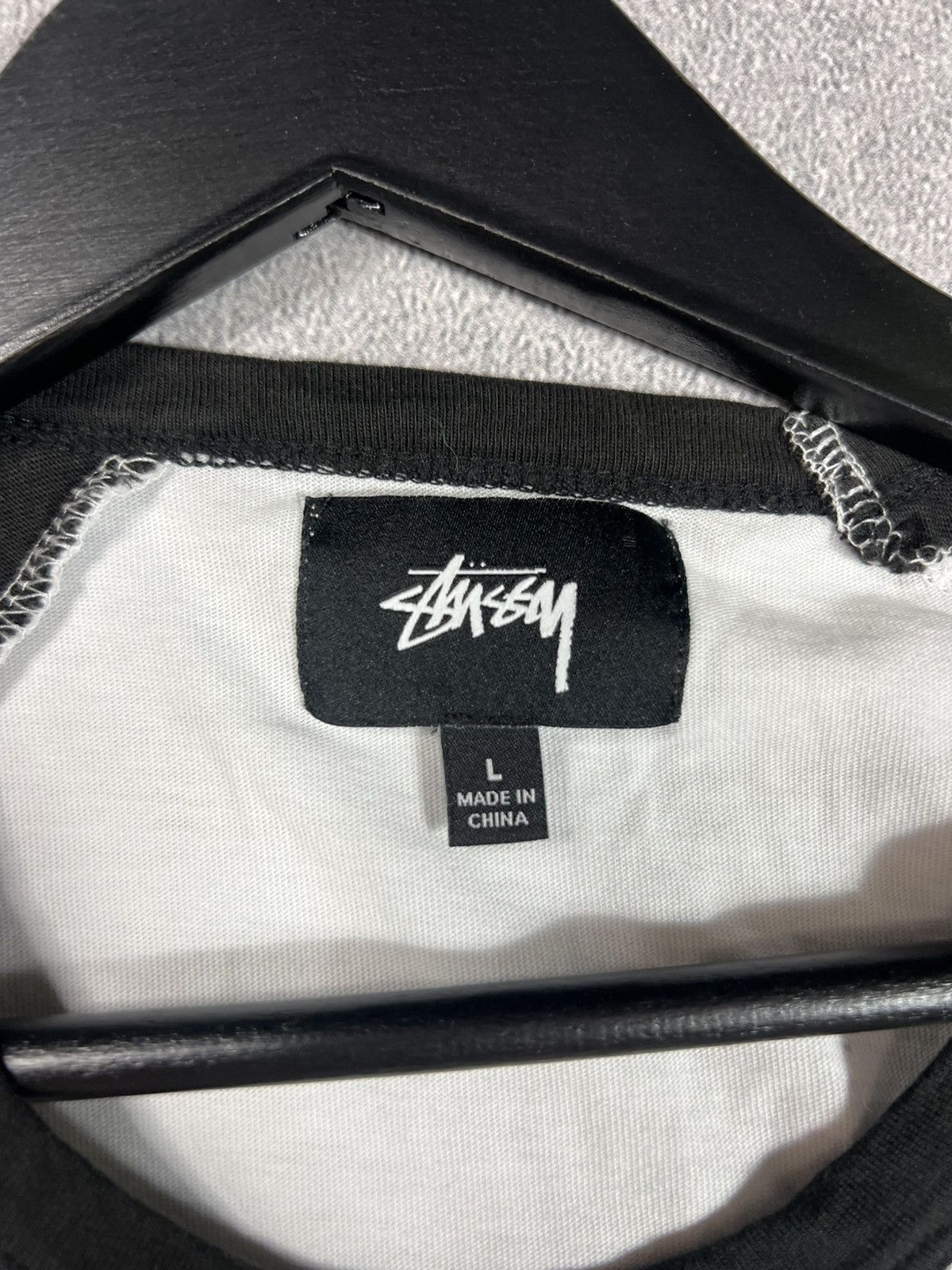 Stussy 🖤VINTAGE CRAZY STUSSY CHIEF KIEF STYLE Y2K LONGSLEEVE JACKET Size US L / EU 52-54 / 3 - 5 Thumbnail