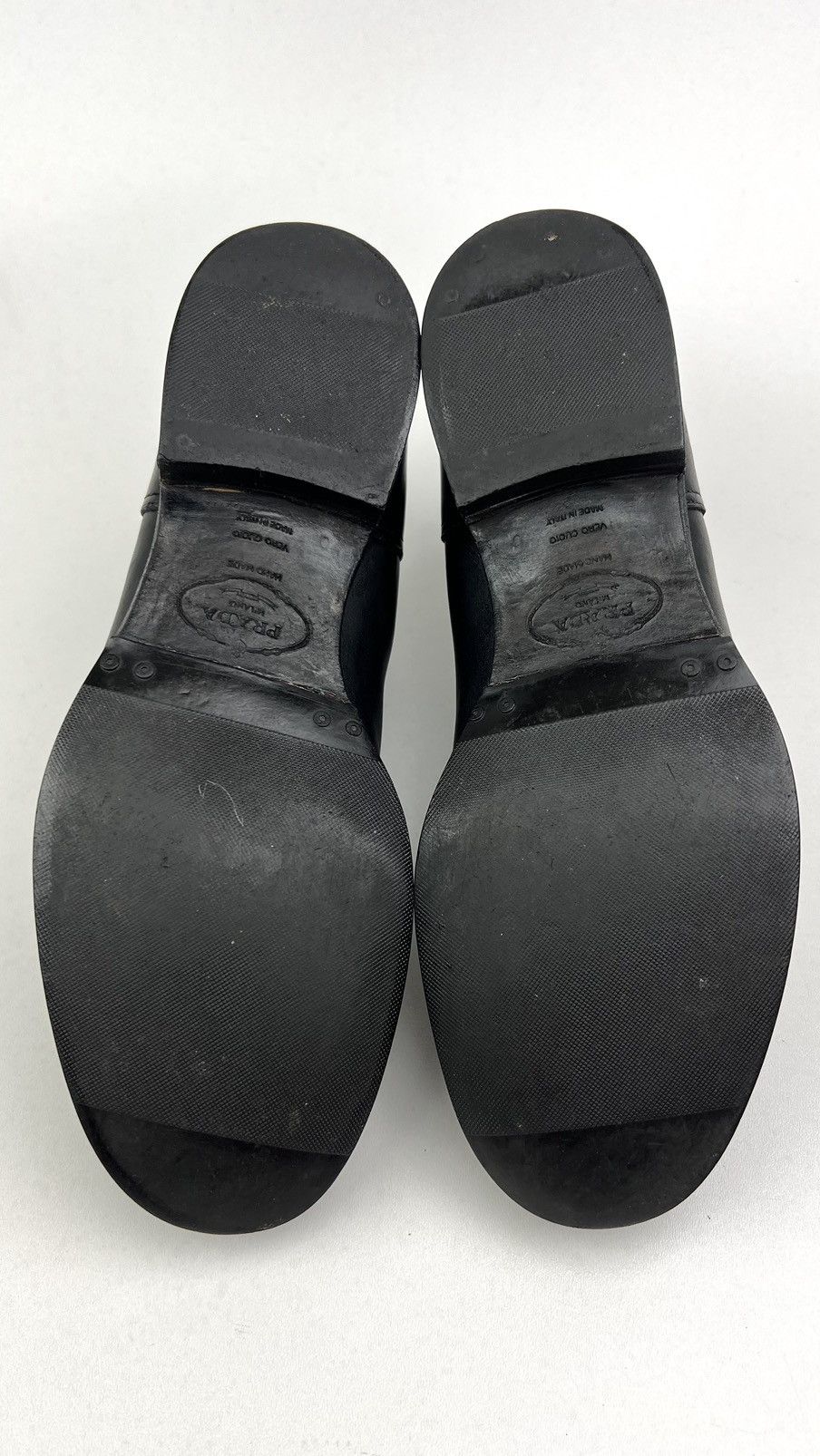 Prada PRADA MILANO Boots Chelsea Leather Shoes Handmade Black Mens Size US 7 / EU 40 - 13 Thumbnail