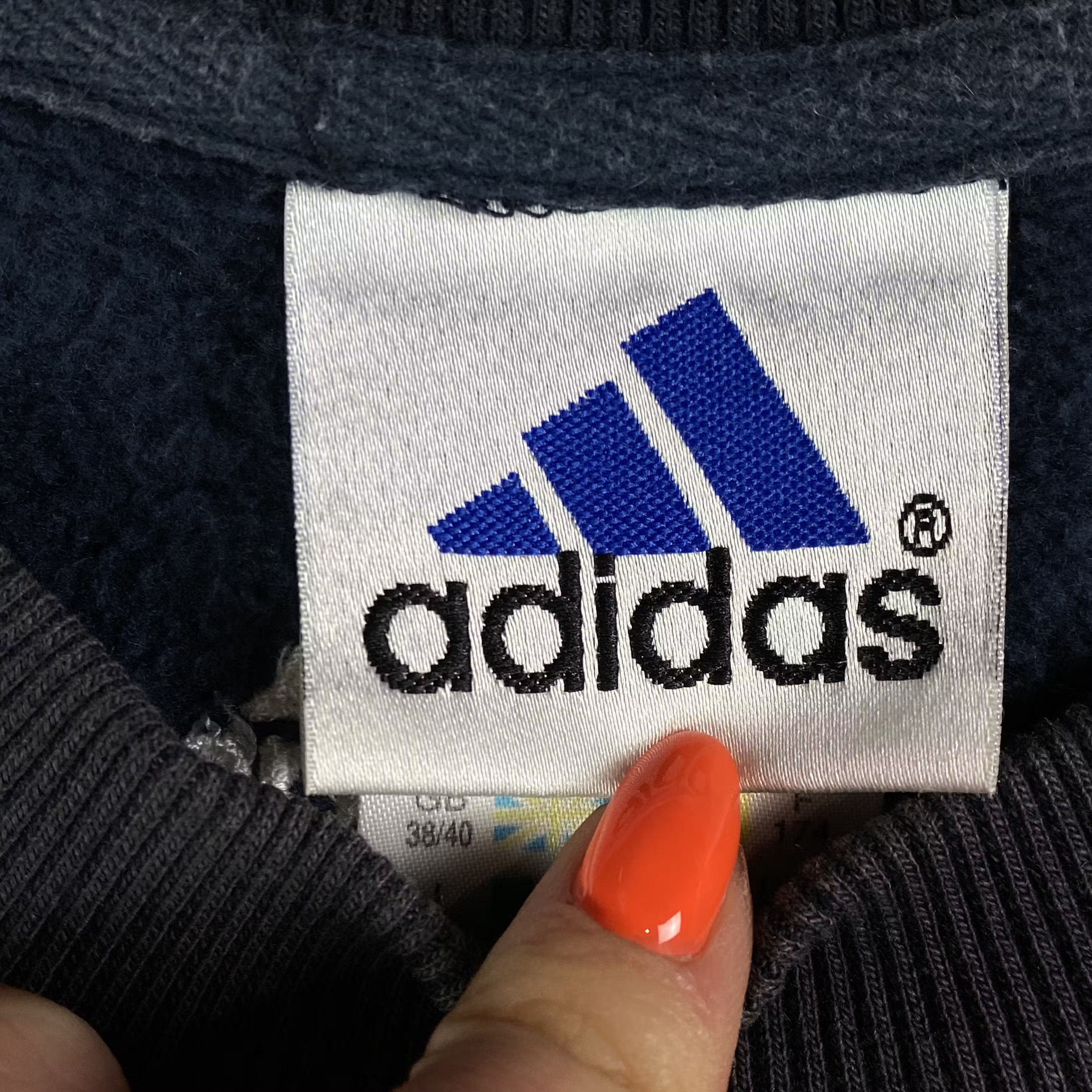 Adidas × Vintage Mens Sweatshirt Adidas Vintage Big Logo Size M Size US M / EU 48-50 / 2 - 5 Thumbnail