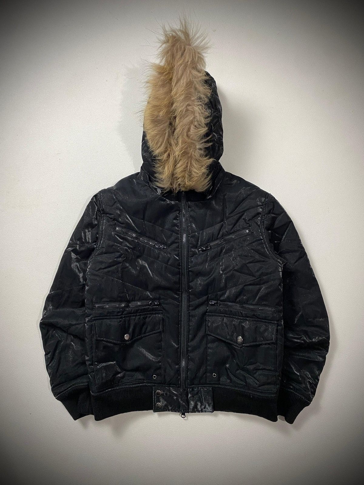 Semantic Design Fur Jacket | Grailed