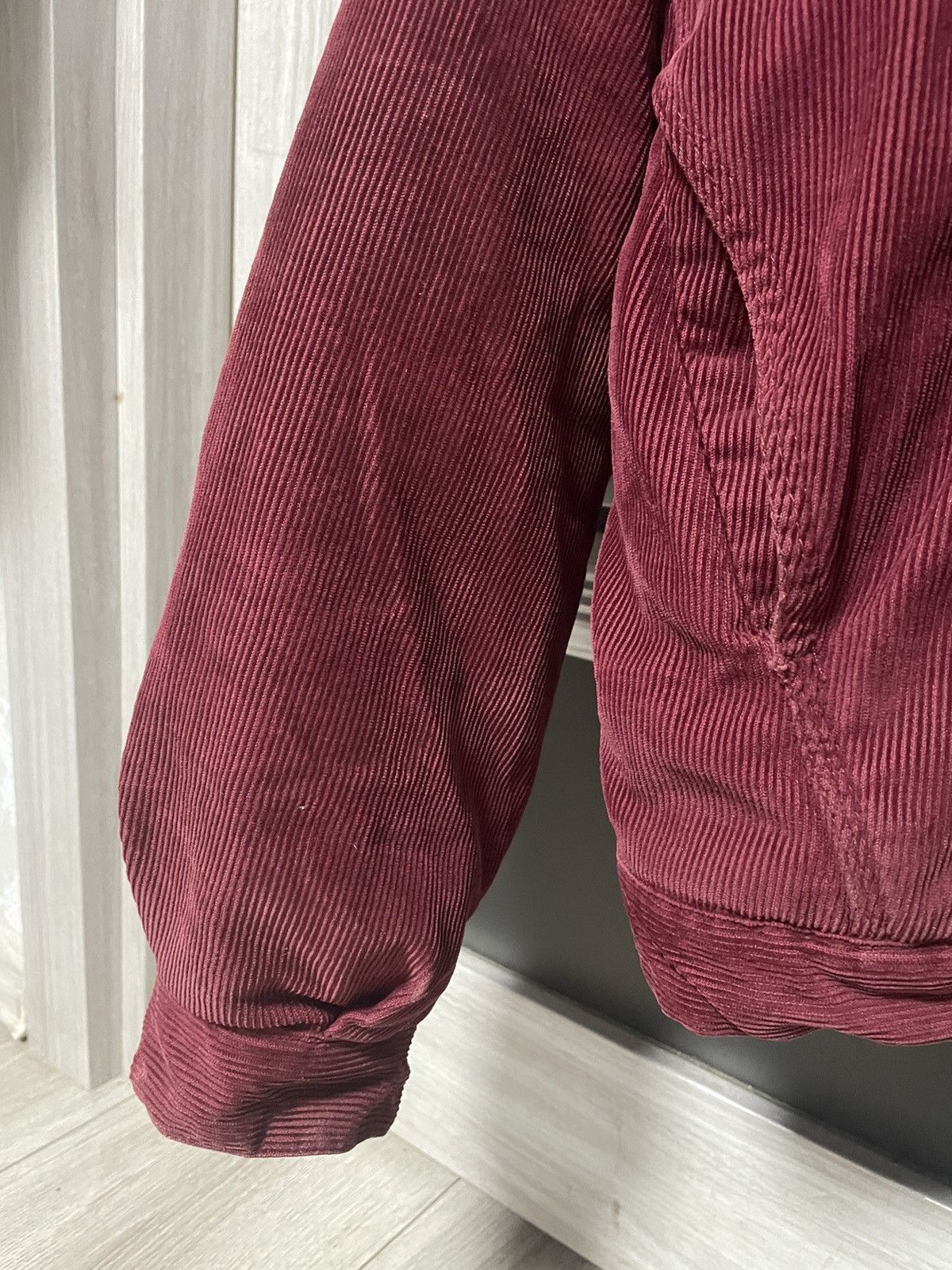 Diesel Vintage Rare Diesel Corduroy Distressed Jacket Velvet Size US L / EU 52-54 / 3 - 13 Thumbnail