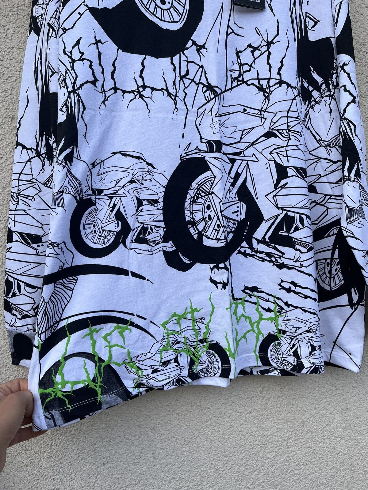 Billie Eilish Billie Eilish Bershka Anime Longsleeve Tee aop merch rare Size US L / EU 52-54 / 3 - 2 Thumbnail