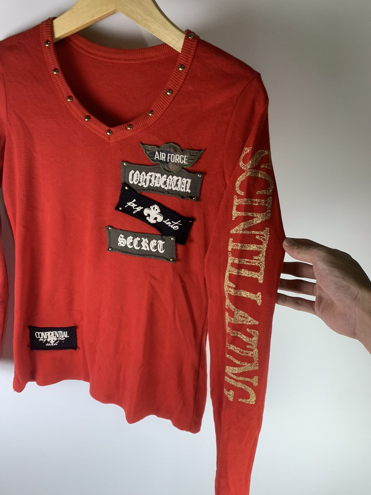Hysteric Glamour × If Six Was Nine × Japanese Brand Air force studded punk style Size US M / EU 48-50 / 2 - 5 Thumbnail