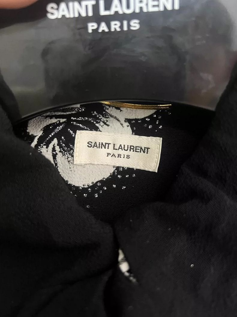 Saint Laurent Paris Saint Laurent Paris16 Autumn/Winter Hibiscus Bow Tie Silk Size XS / US 0-2 / IT 36-38 - 4 Thumbnail