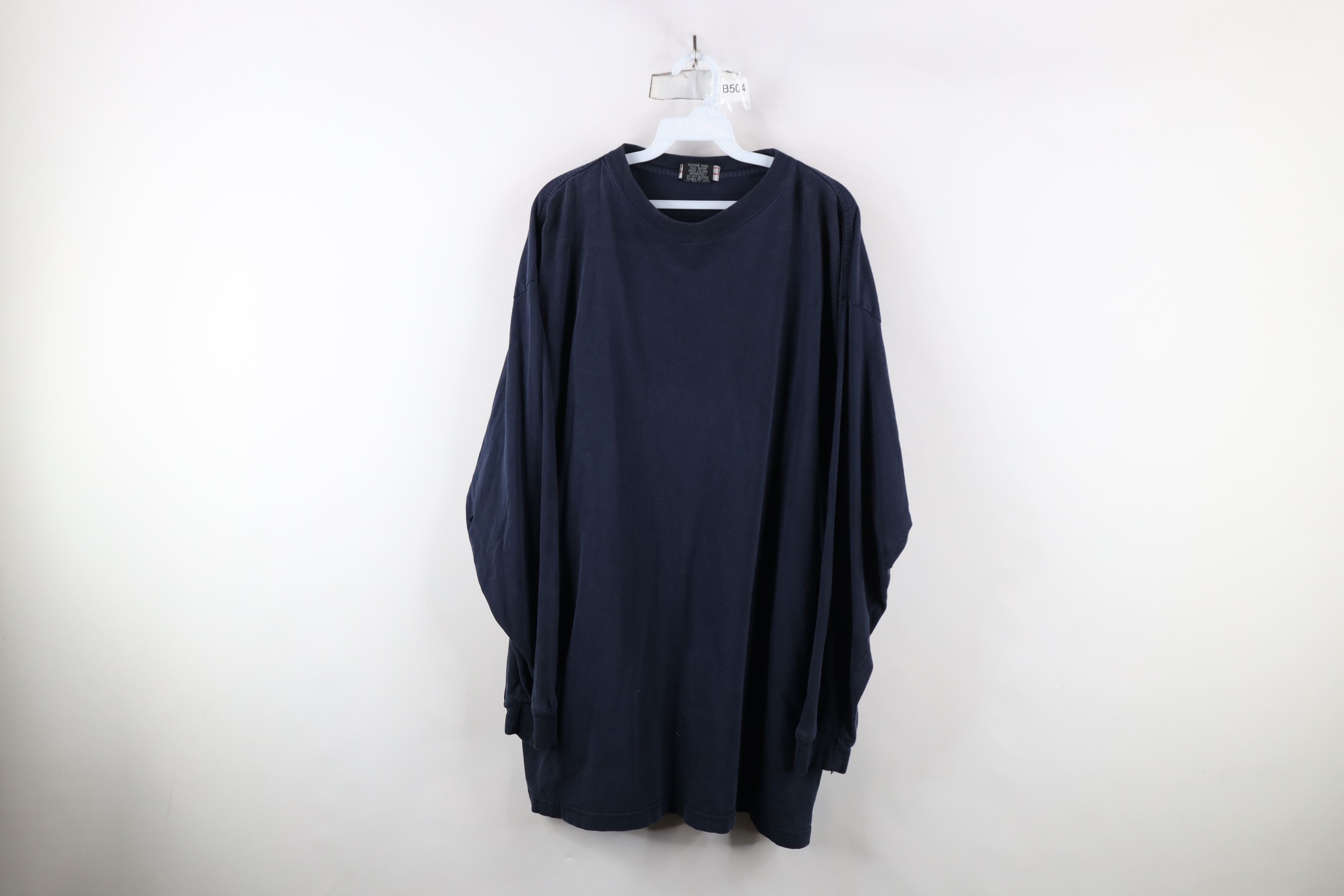 Vintage Vintage 90s Streetwear Heavy Long Sleeve T-Shirt Cotton Size US XXL / EU 58 / 5 - 1 Thumbnail