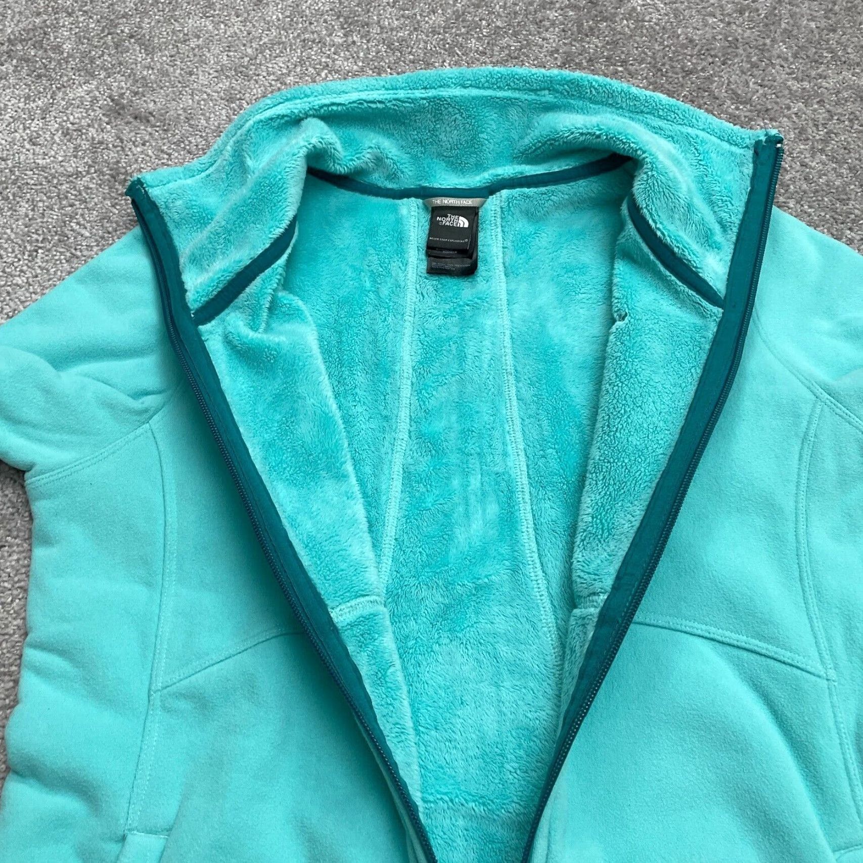 The North Face The North Face Morning Glory Fleece Jacket Womens Small Green Full Zip Outdoor Size S / US 4 / IT 40 - 4 Thumbnail