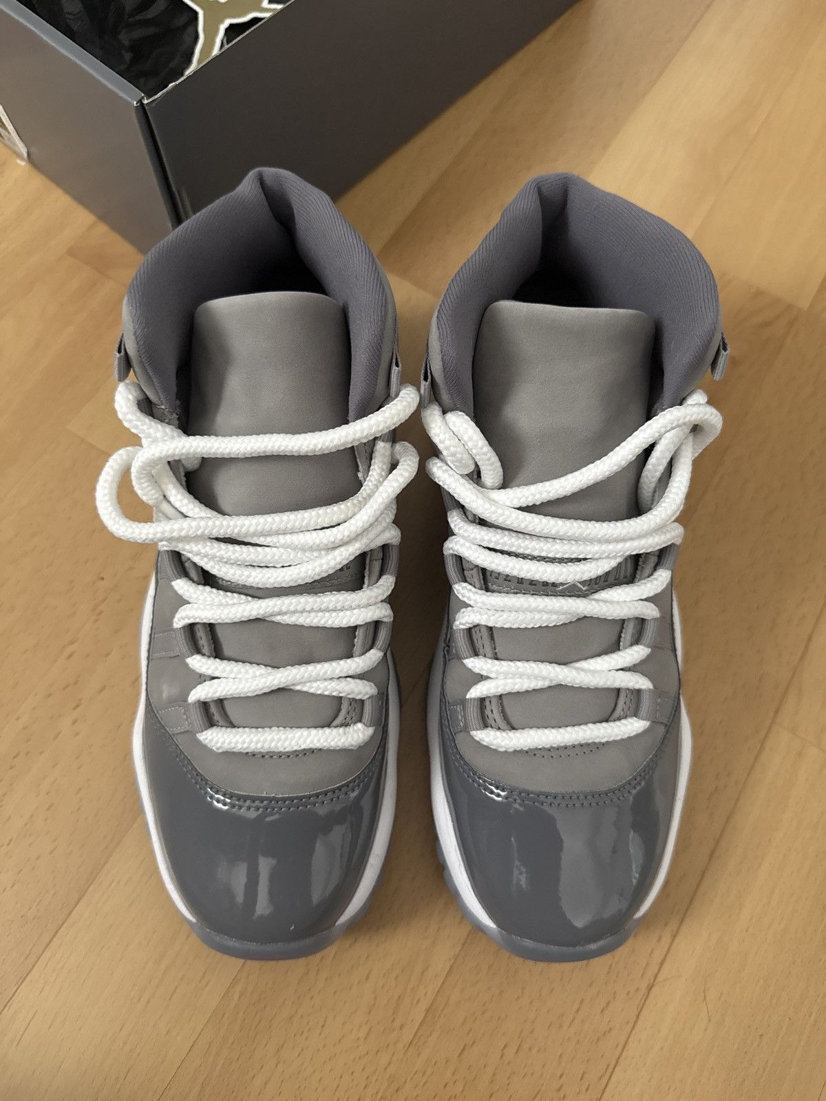 Jordan Brand Air Jordan 11 Retro 'Cool Grey' 2021 sz 5.5y Size US 5.5 / IT 35.5 - 1 Thumbnail