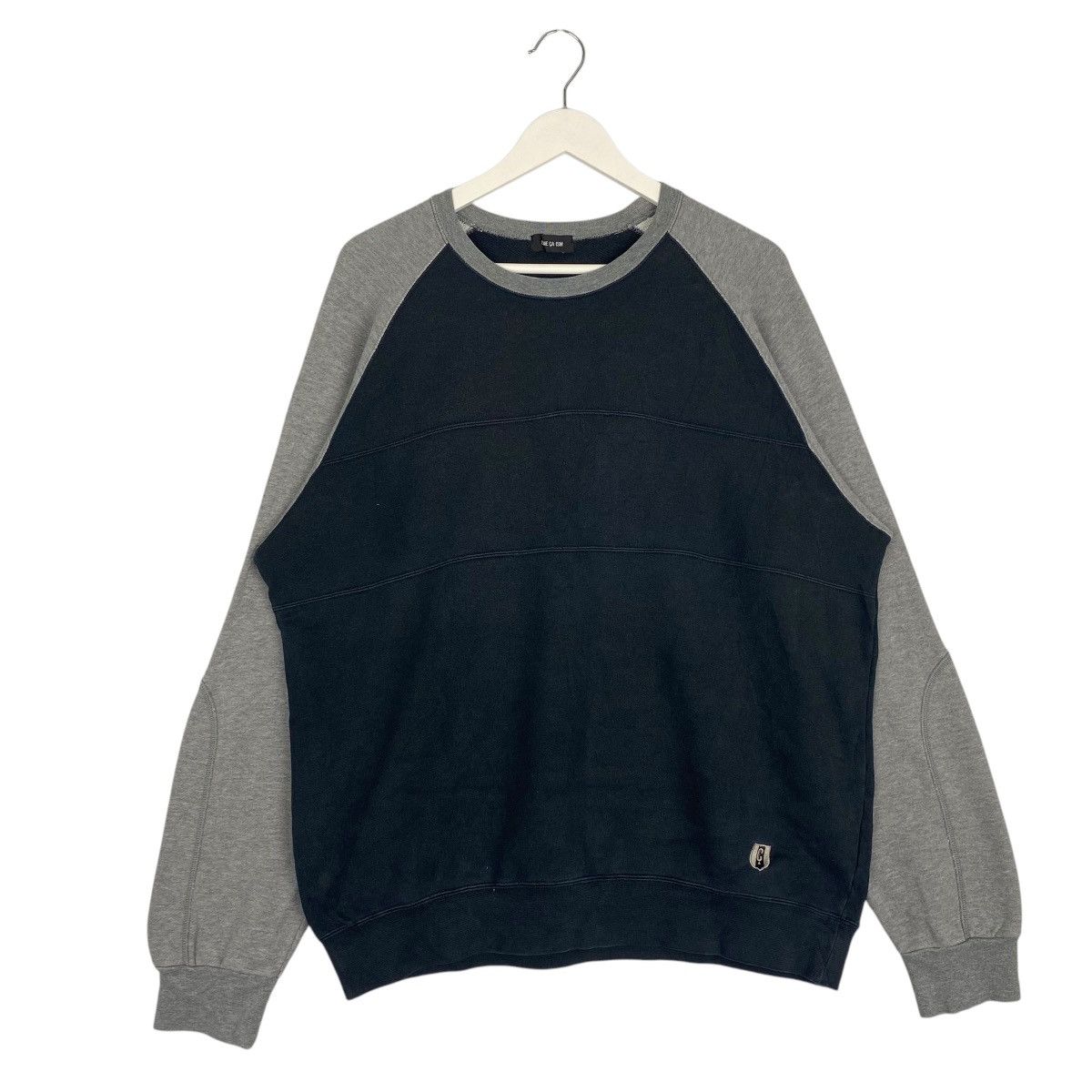 Vintage Vintage Comme Ca Ism Small Logo Embroidered Crewneck Black Size US L / EU 52-54 / 3 - 1 Thumbnail