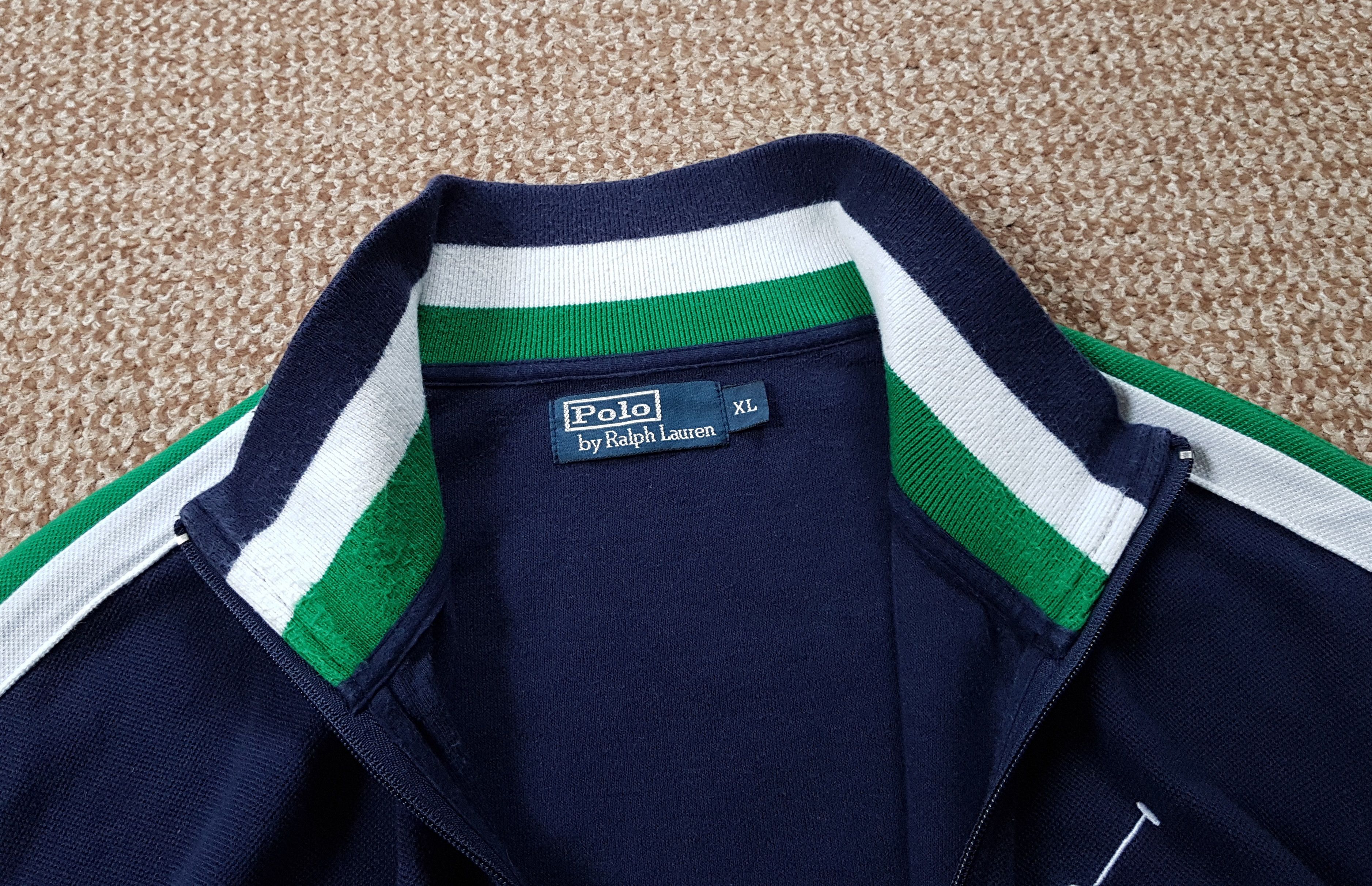 Polo Ralph Lauren Vintage Ralph Lauren Polo Big Pony Full Zip Sweatshirt Size US XL / EU 56 / 4 - 8 Thumbnail