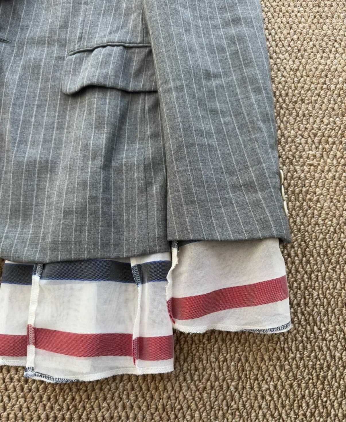 Comme des Garcons Homme Plus COMME des GARÇONS HOMME PLUS Patchwork Blazer K23 Size US S / EU 44-46 / 1 - 3 Thumbnail