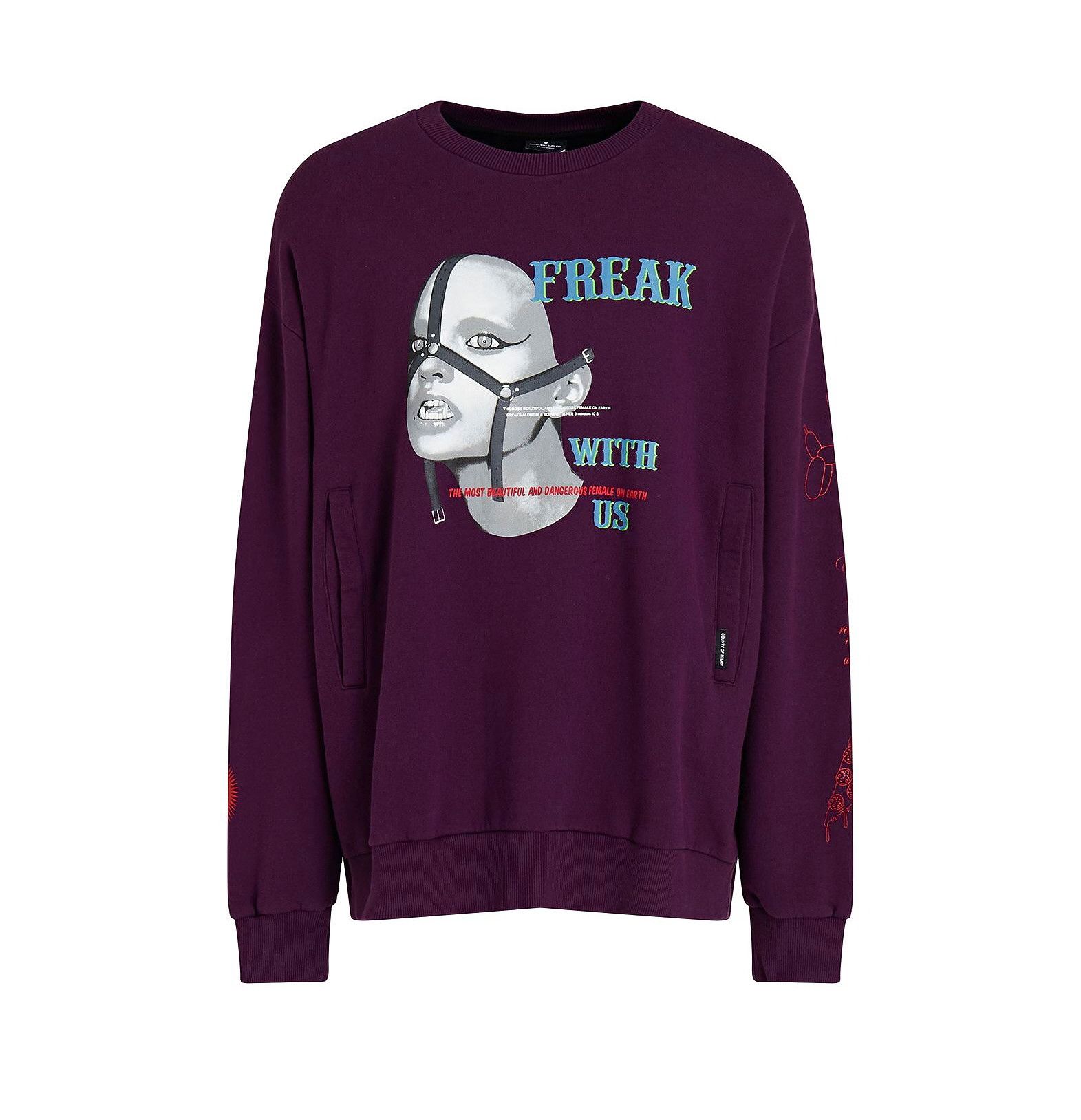 Marcelo Burlon Marcelo Burlon frenk over sweatshirt​ Size US S / EU 44-46 / 1 - 1 Thumbnail