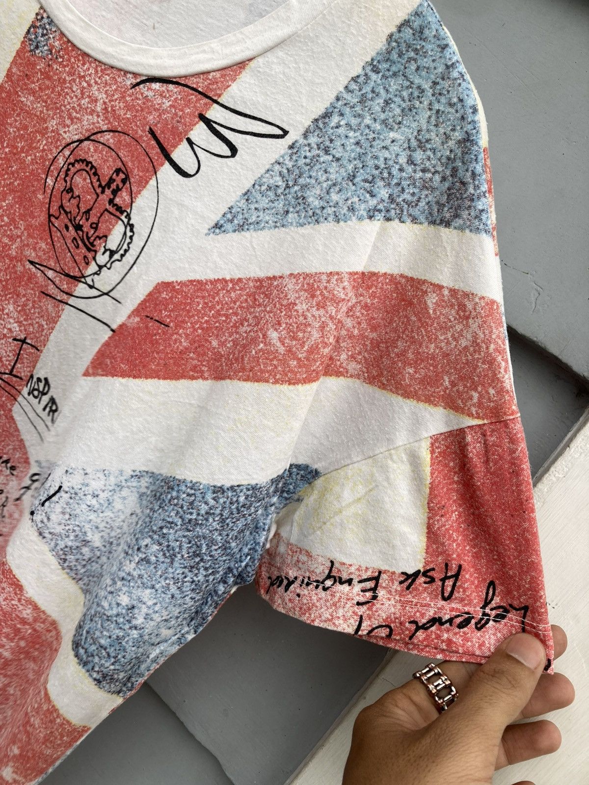 Japanese Brand × Vintage Japanese Brand All Over Print Uk Flag Size US L / EU 52-54 / 3 - 5 Thumbnail