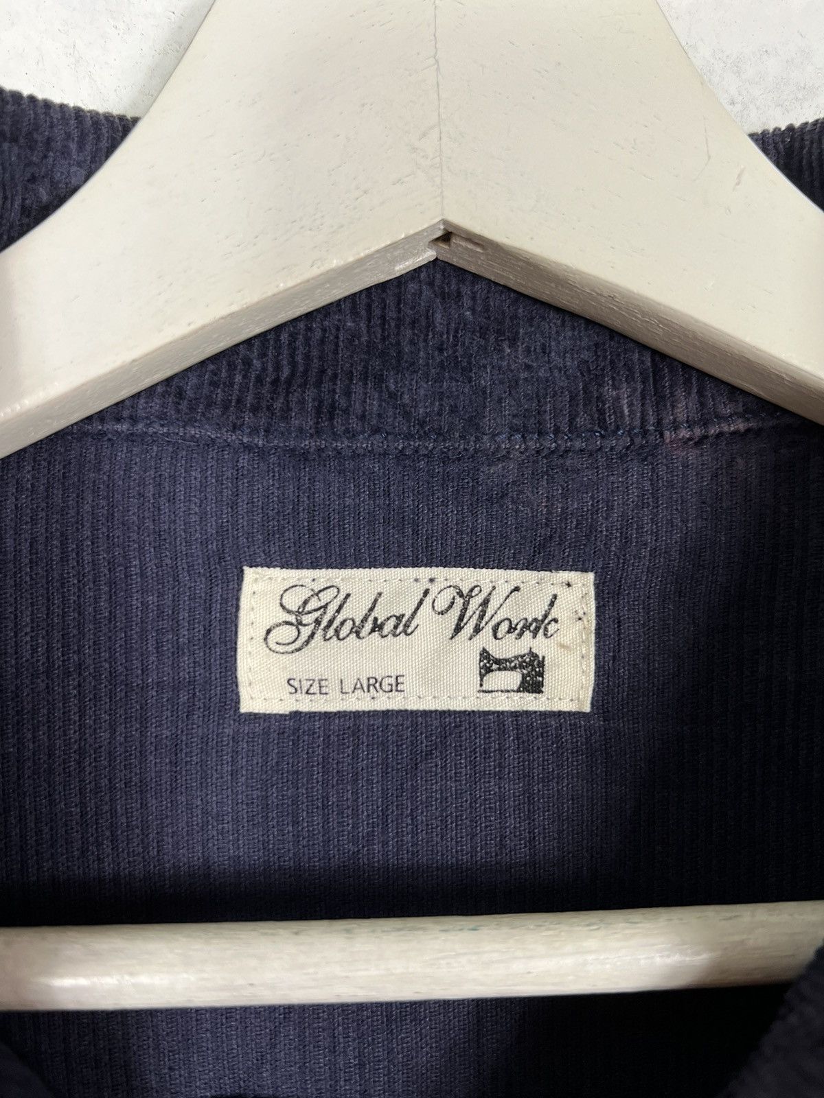 Global Work 🔥 GLOBAL WORK CORDUROY TRUCKER JACKET Size US M / EU 48-50 / 2 - 13 Thumbnail