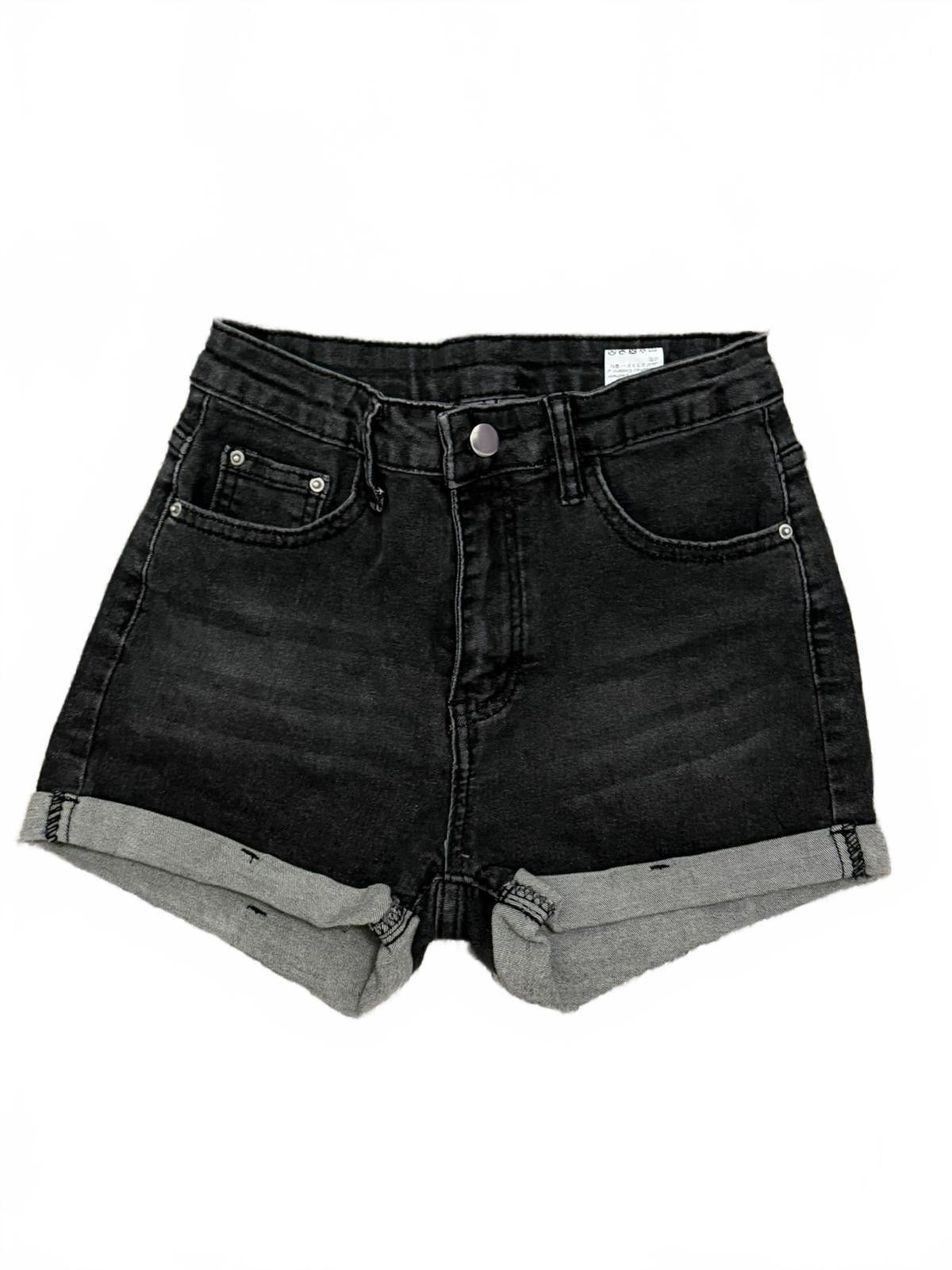 Other SHEIN Denim Shorts in Washed Black (Size 27) Size 27" / US 4 / IT 40 - 4 Thumbnail