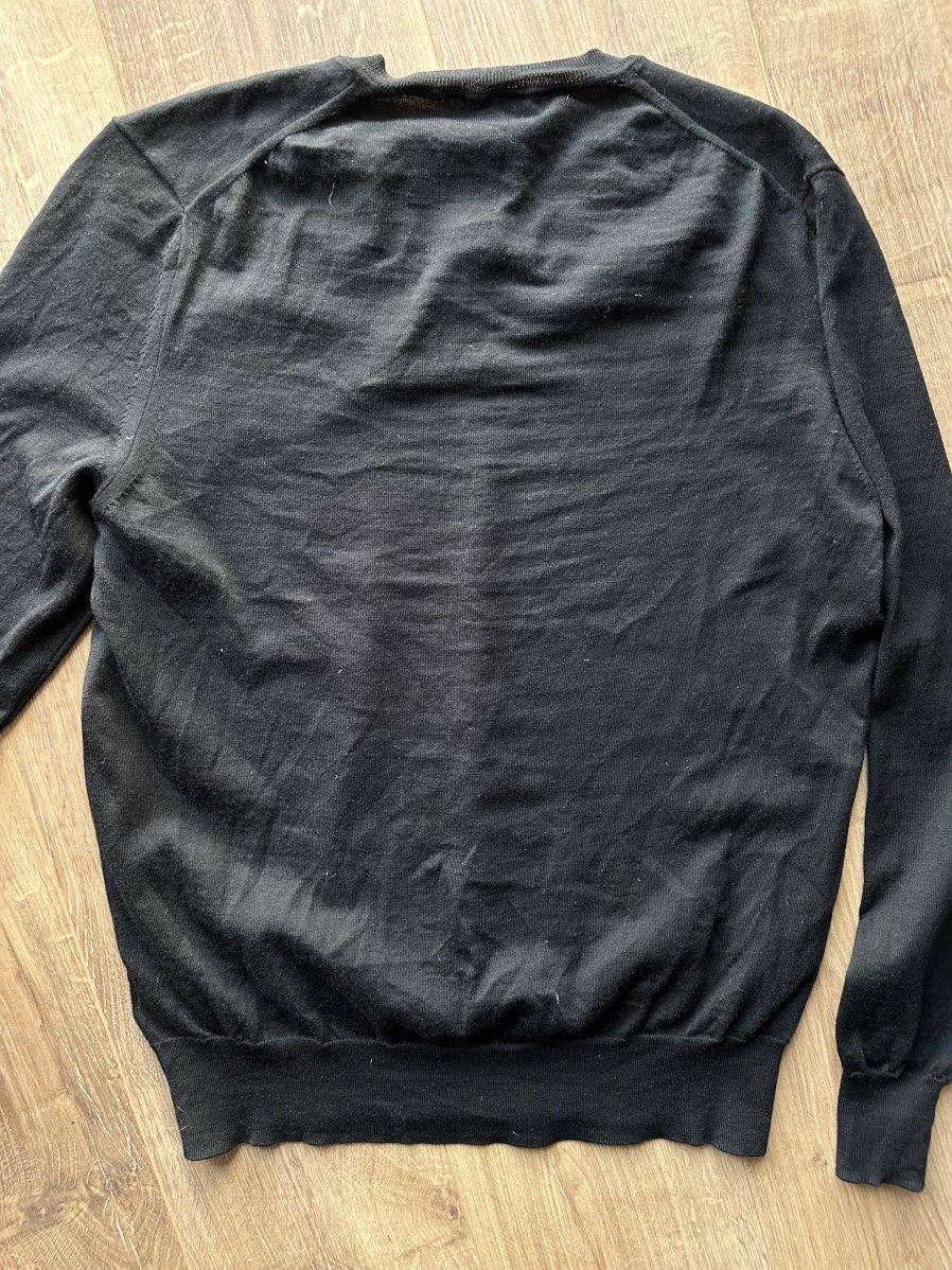 Burberry Burberry merino wool V-neck sweater Size US XL / EU 56 / 4 - 5 Thumbnail