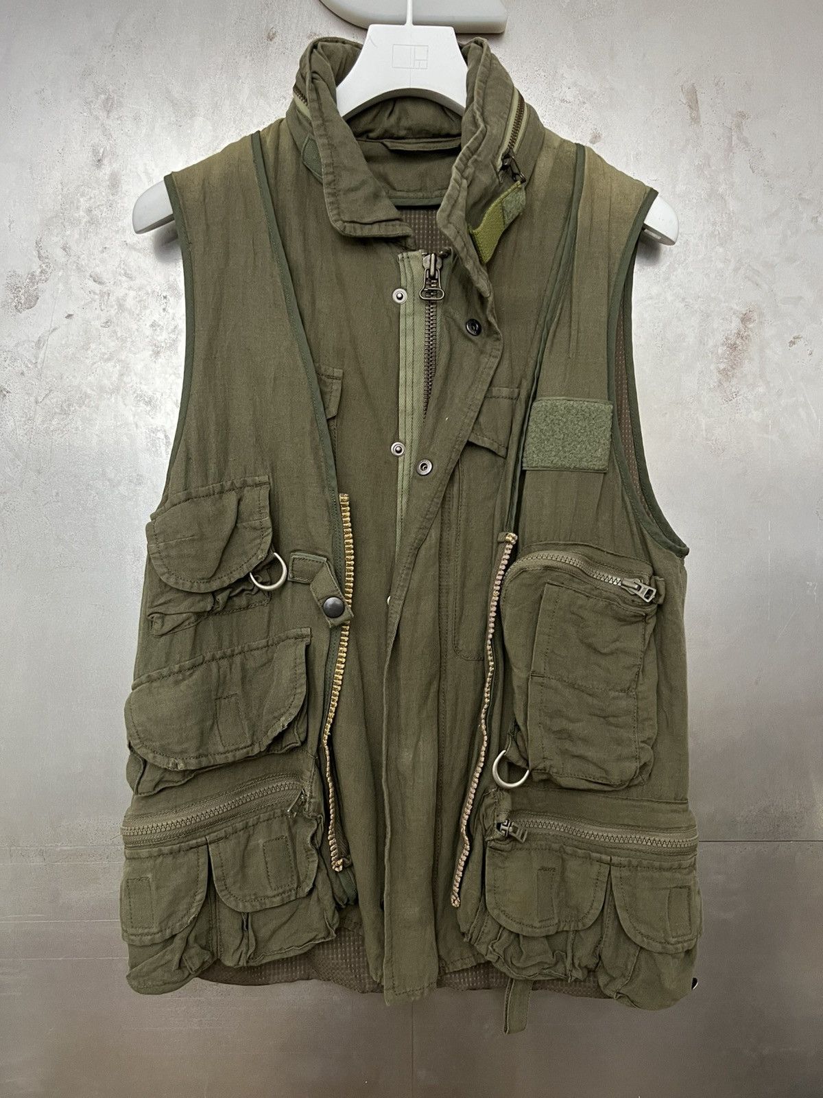 Maison MIHARA YASUHIRO Miharayashuhiro Tactical Military Vest Size US M / EU 48-50 / 2 - 1 Thumbnail