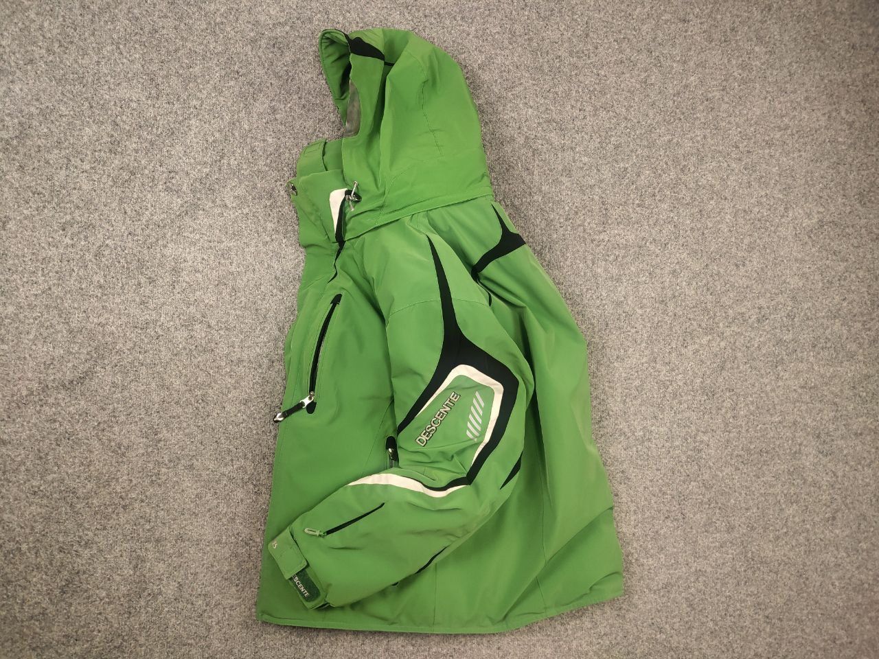 Descente Descente Airdrive Titan Thermal Ski Logo Hooded Zip Jacket Size US M / EU 48-50 / 2 - 11 Thumbnail
