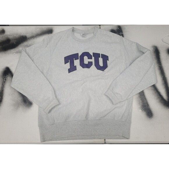 Champion Vintage Champion Reverse Weave TCU Crewneck Sweatshirt Size US M / EU 48-50 / 2 - 1 Thumbnail
