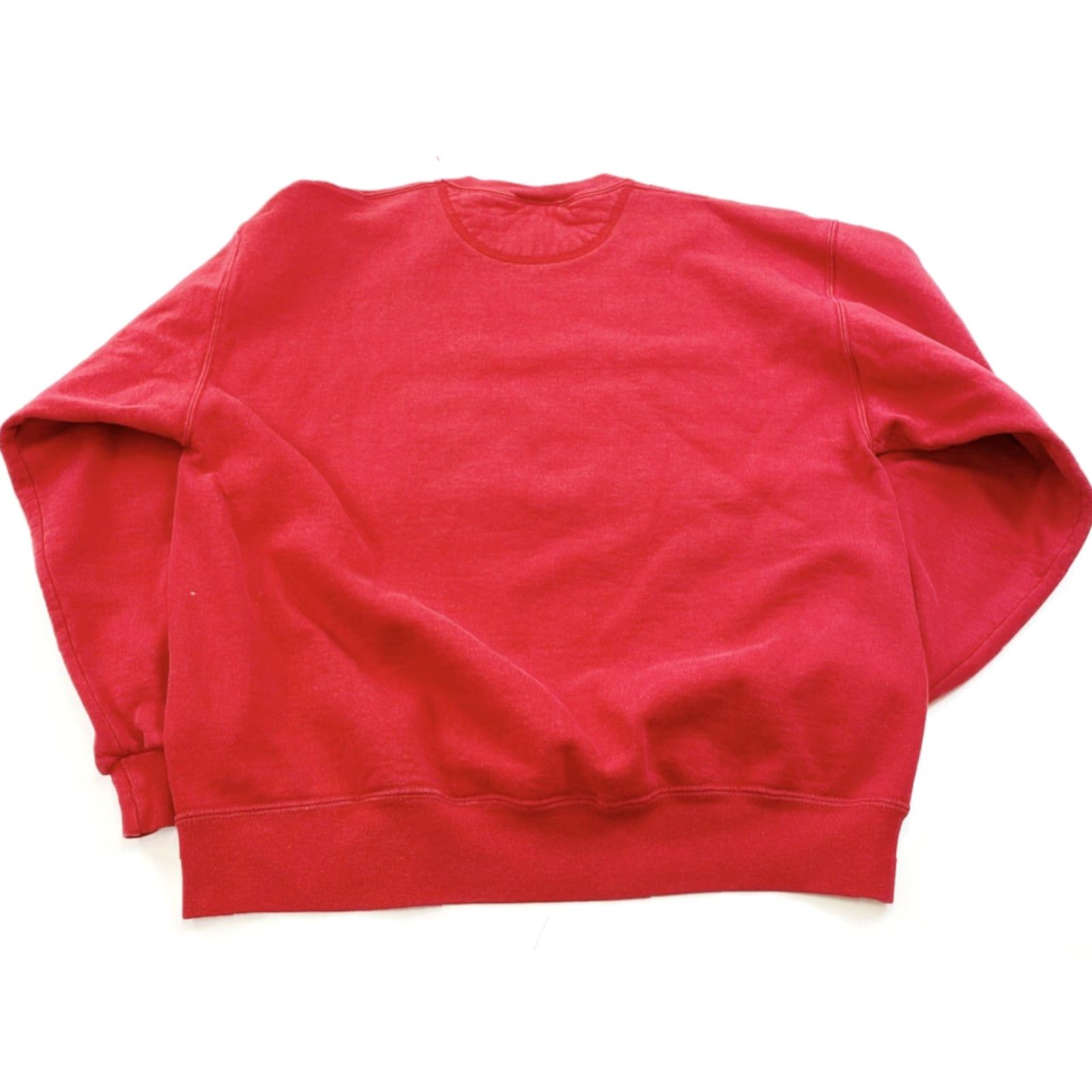 Vintage VINTAGE Rock And Roll Hall Of Fame Sweatshirt Mens L Red USA Cleveland Museam Size US L / EU 52-54 / 3 - 2 Thumbnail
