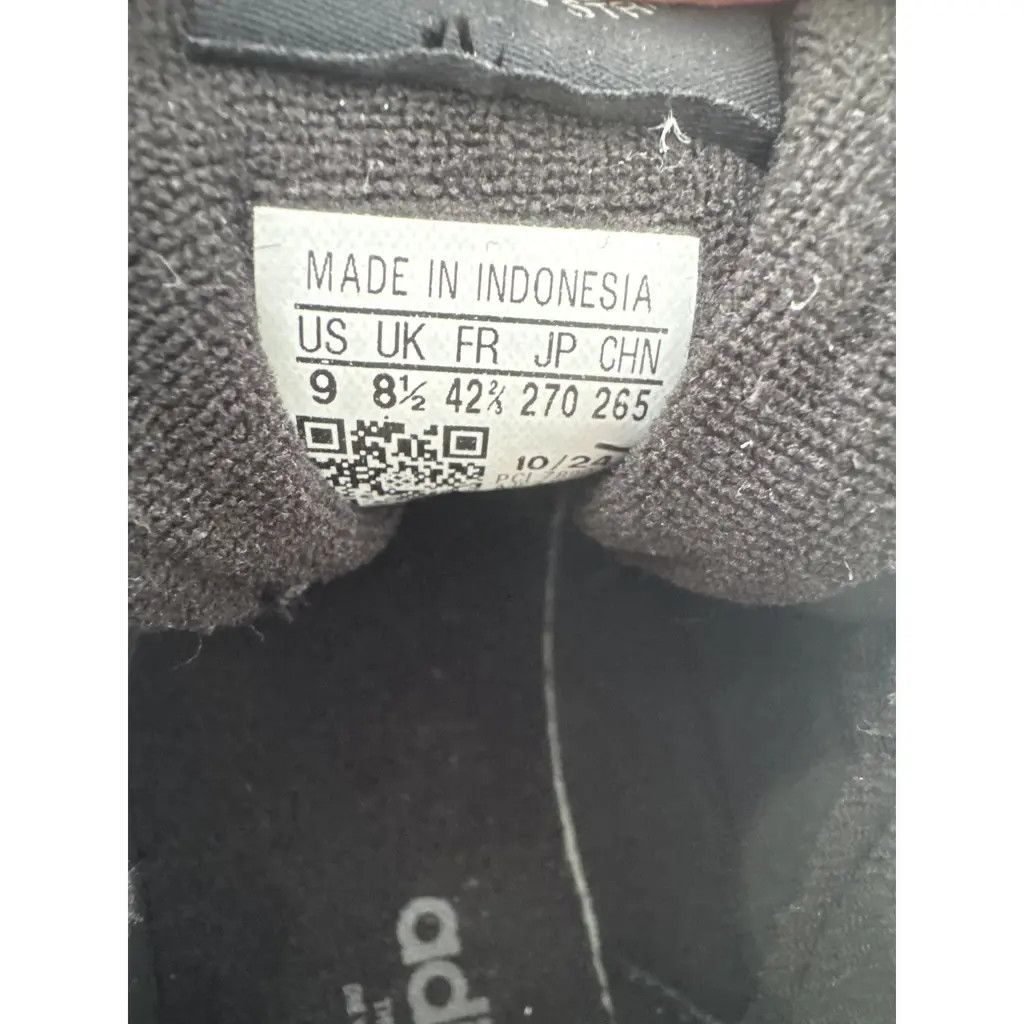 Adidas Adidas Team Court 2 Triple Black Gum Sole Sneakers US9 Size US 9 / EU 42 - 8 Thumbnail