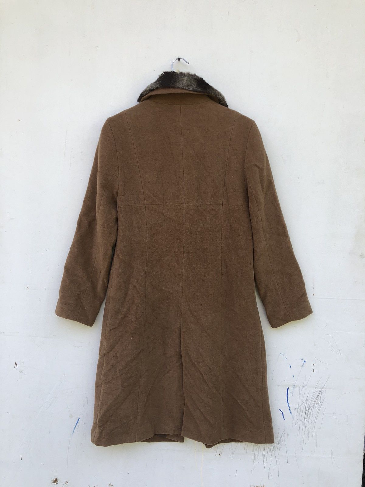 Designer × Japanese Brand Vintage Wo Hop Trench Coat Japan Size M / US 6-8 / IT 42-44 - 2 Thumbnail