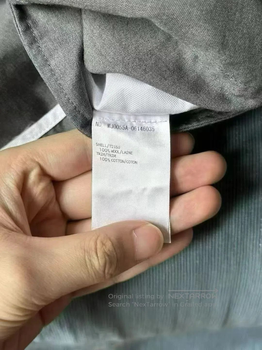 Thom Browne Thom Browne Gray Shirt Jacket| Size US M / EU 48-50 / 2 - 2 Thumbnail