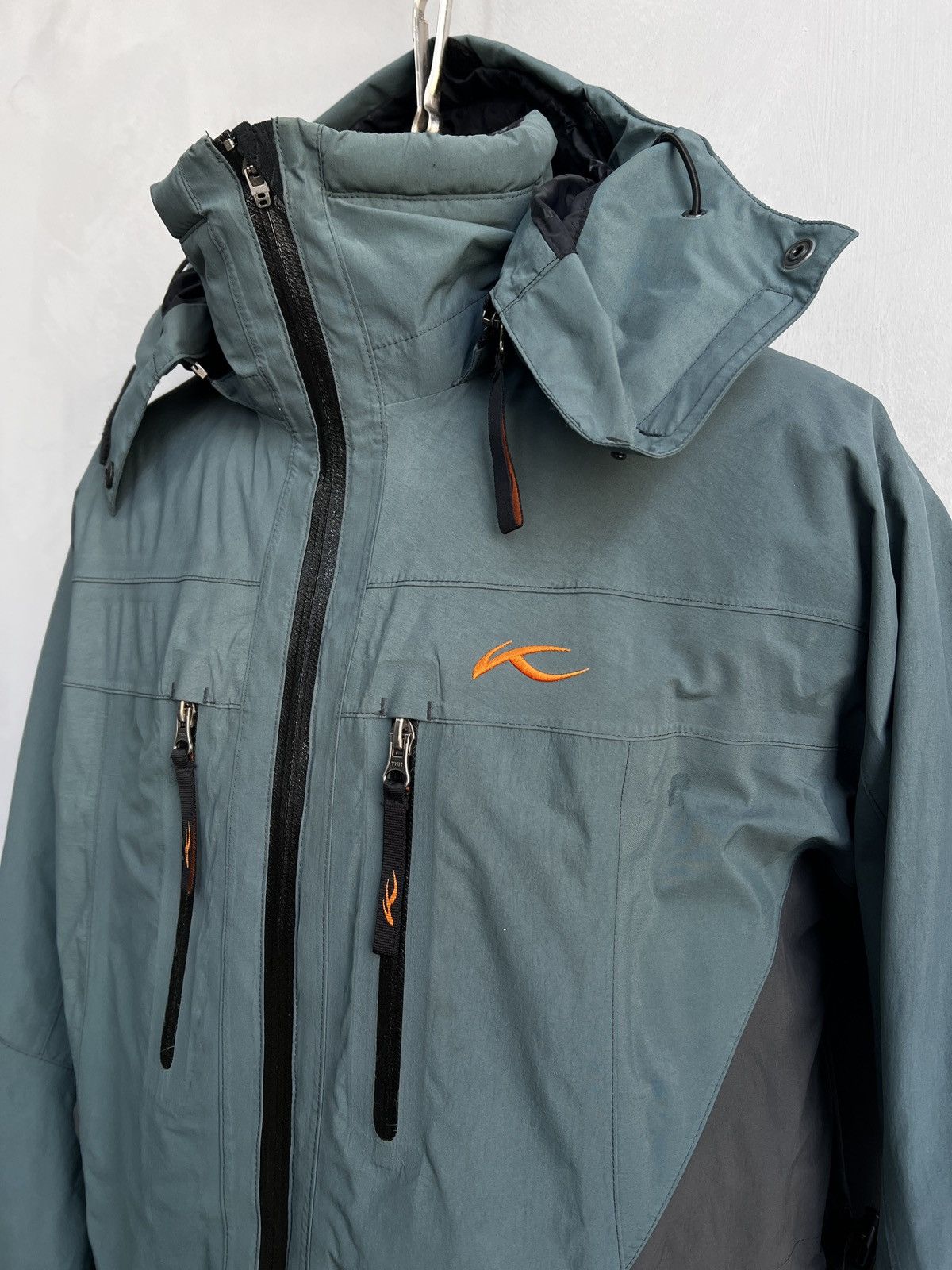 KJUS Ski Kjus Jacket Gore-Tex Nylon Multipocket Blue Y2K Size US M / EU 48-50 / 2 - 3 Thumbnail
