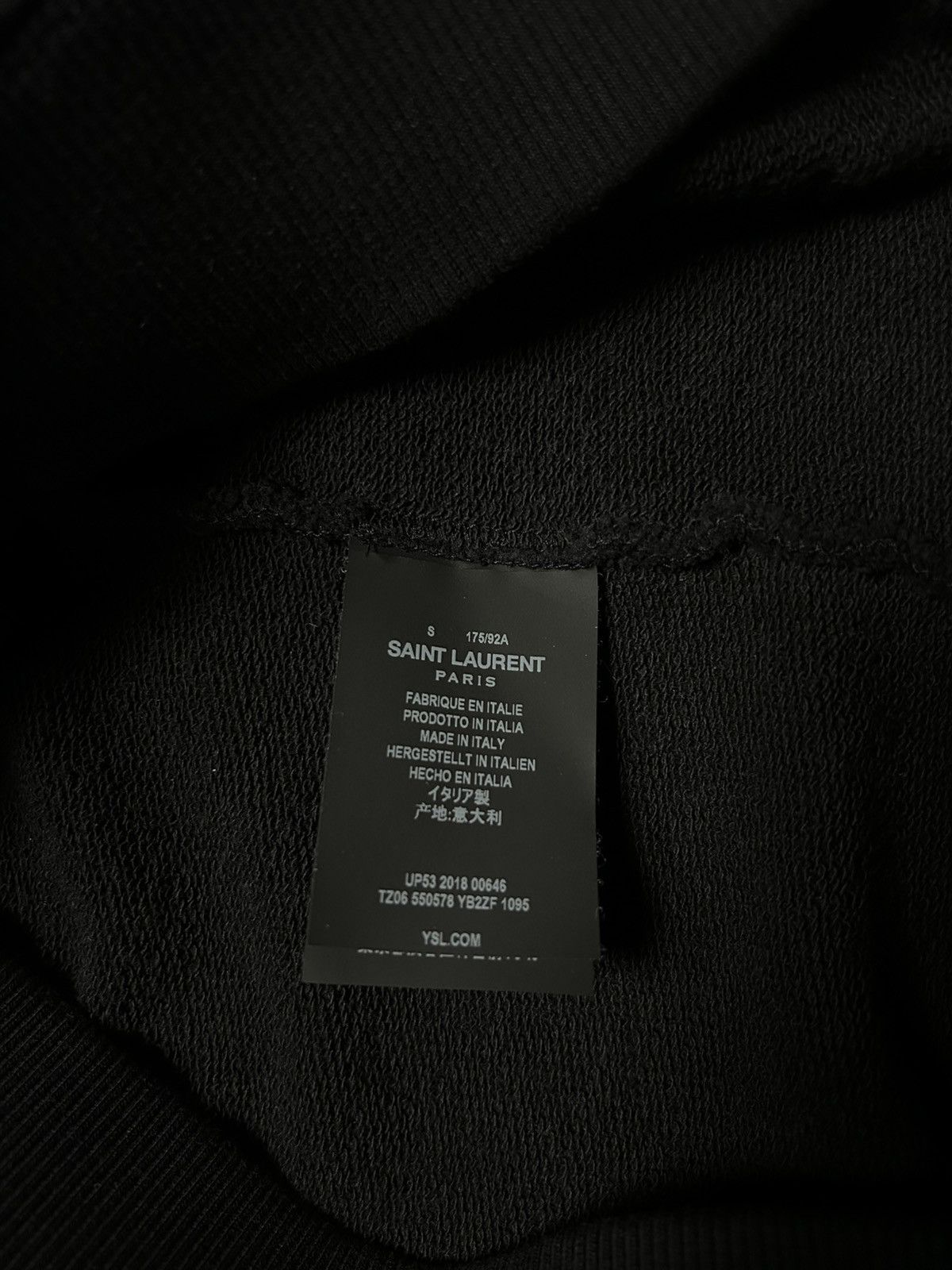 Saint Laurent Paris Saint Laurent Paisley Hoodie Size US S / EU 44-46 / 1 - 4 Thumbnail