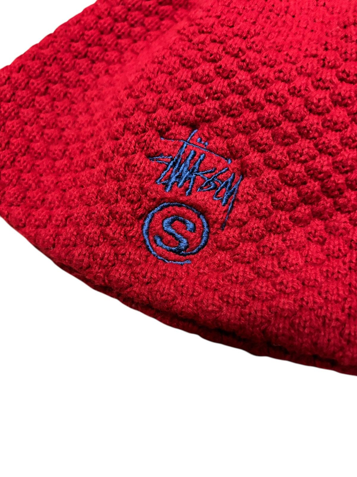 Stussy (NEED GONE) Rare Stussy Embroidery Beanie Hat Size ONE SIZE - 3 Thumbnail