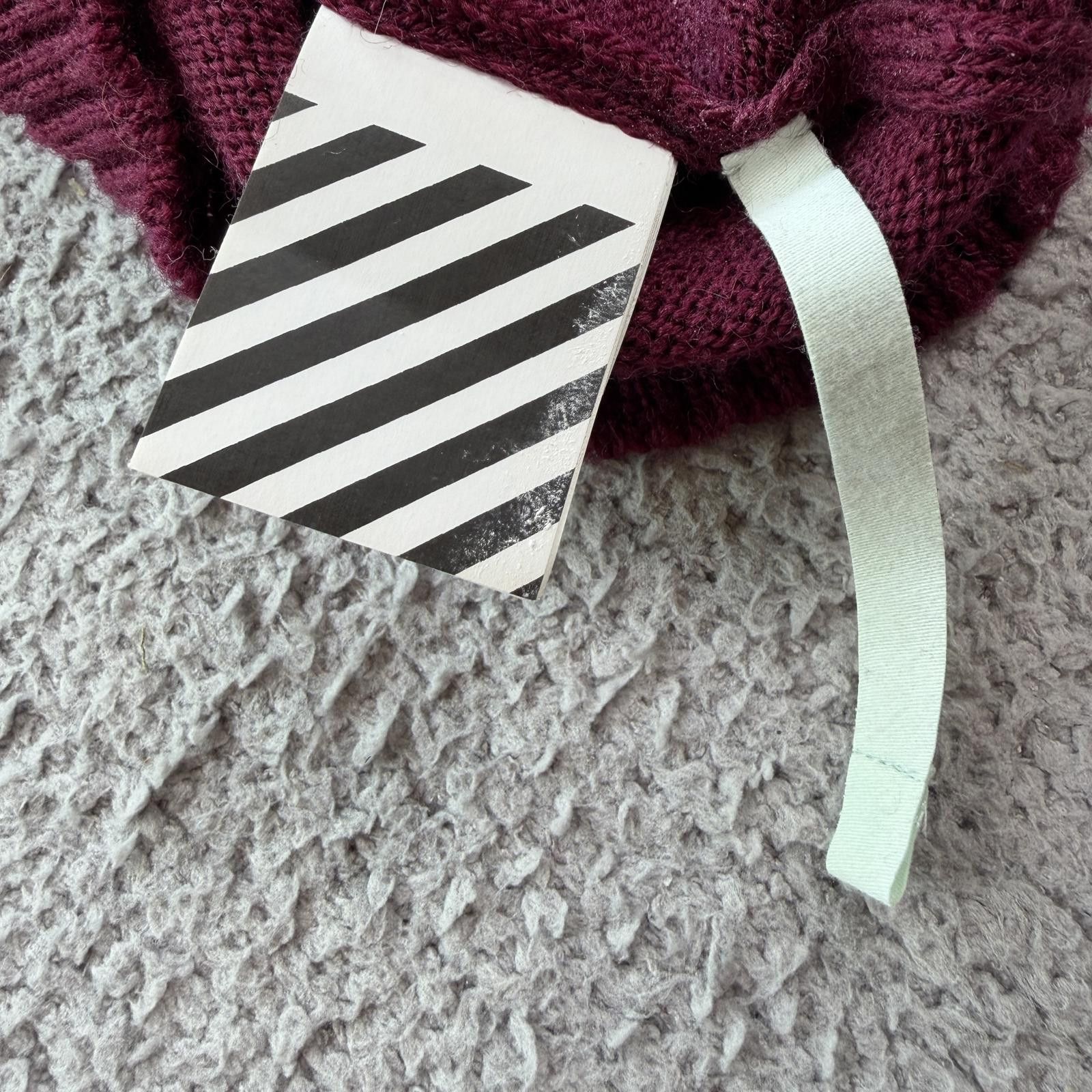Off-White Off-White Virgil Abloh Colorblock Wool Knit Sweater Crewneck Size US L / EU 52-54 / 3 - 7 Thumbnail