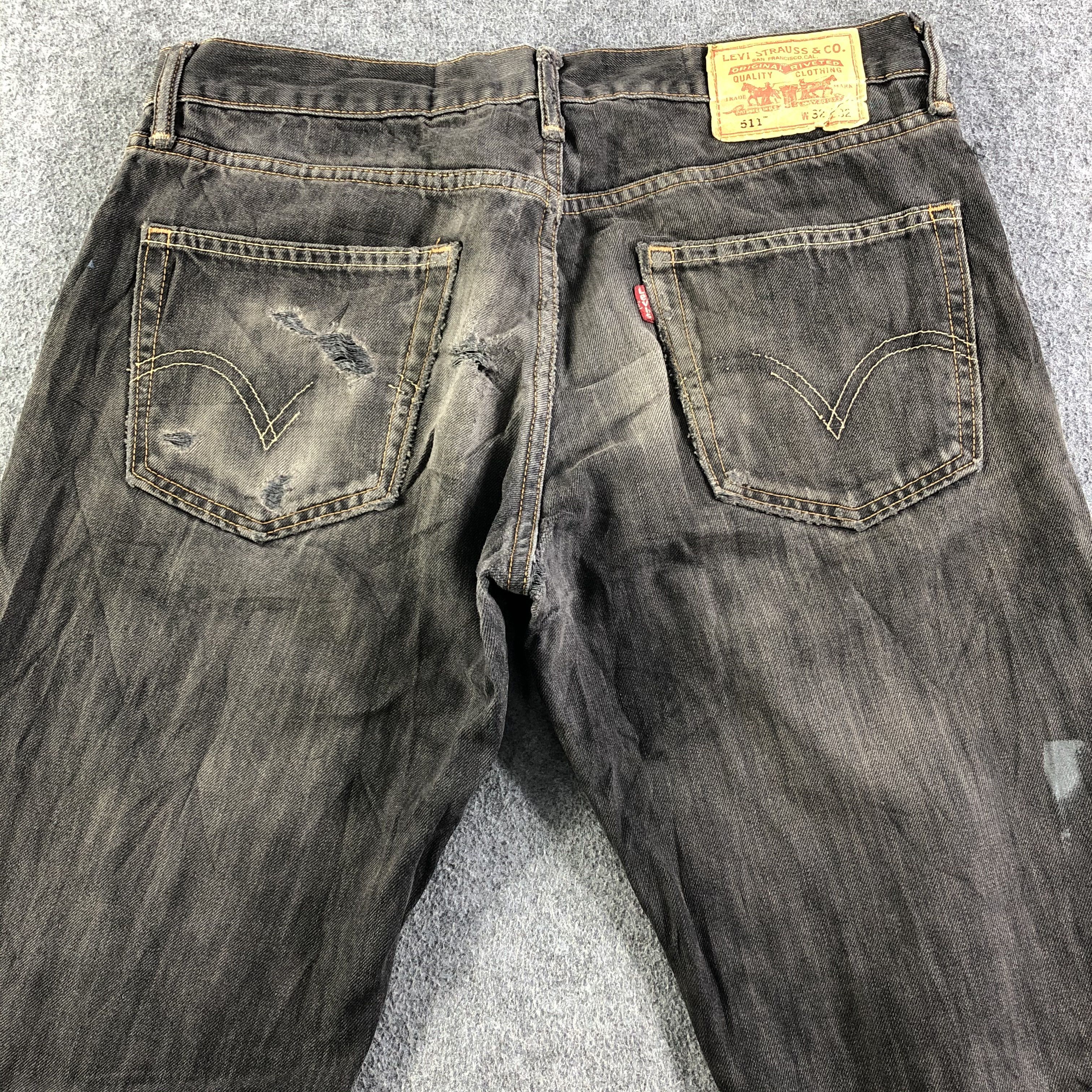Levi's Vintage Levis 511 Jeans-J3113 Size US 34 / EU 50 - 4 Thumbnail