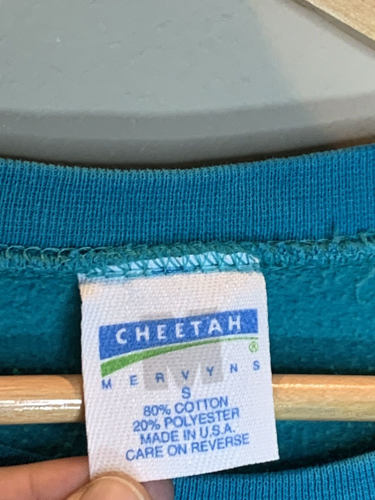 Vintage *RARE* Vintage 90’s Cheetah USA-Made Crewneck Sweatshirt - S Size US S / EU 44-46 / 1 - 5 Thumbnail
