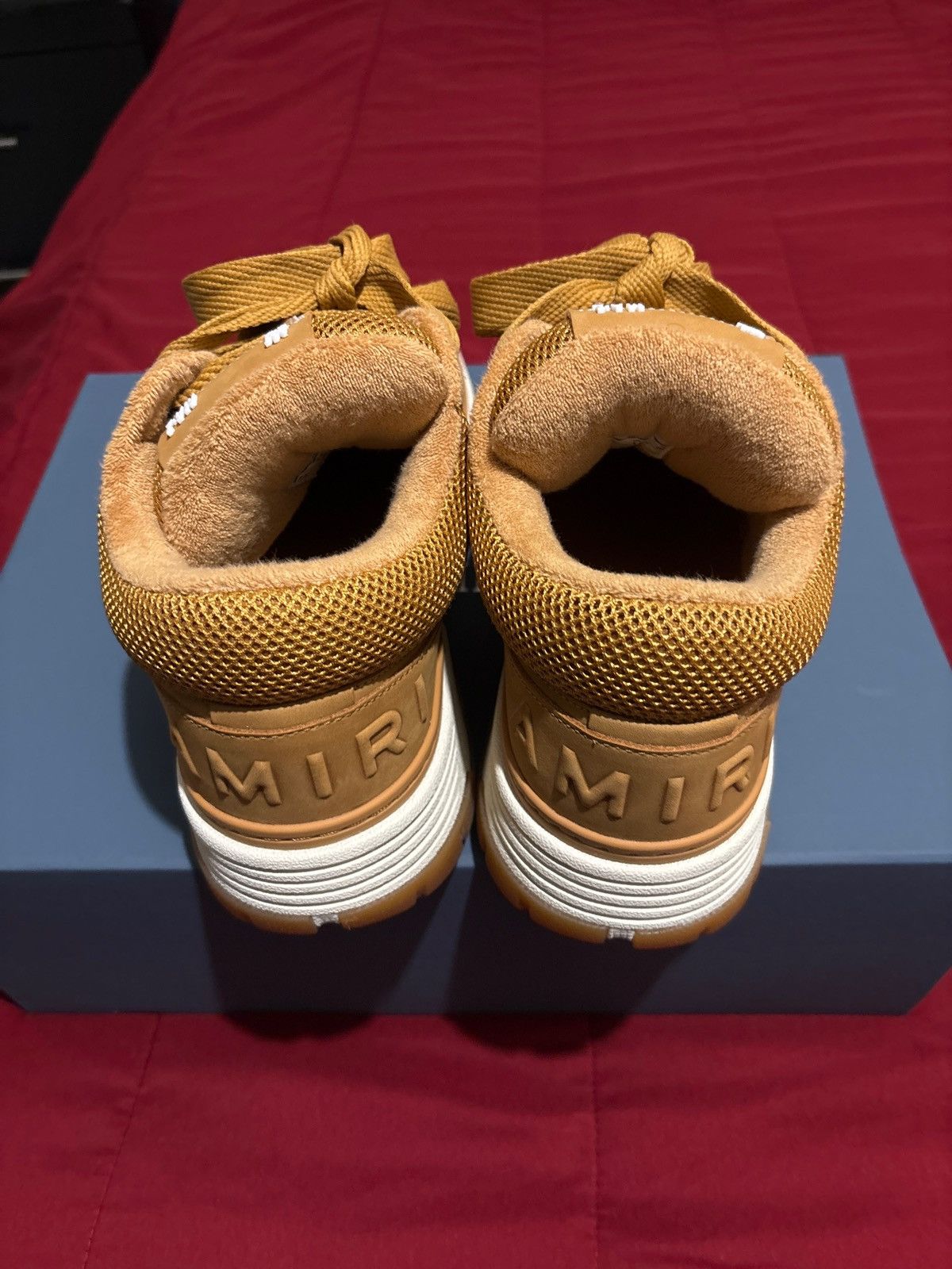 Amiri Amiri NUBUCK MA-1 “Wheat” Size US 12 / EU 45 - 2 Thumbnail