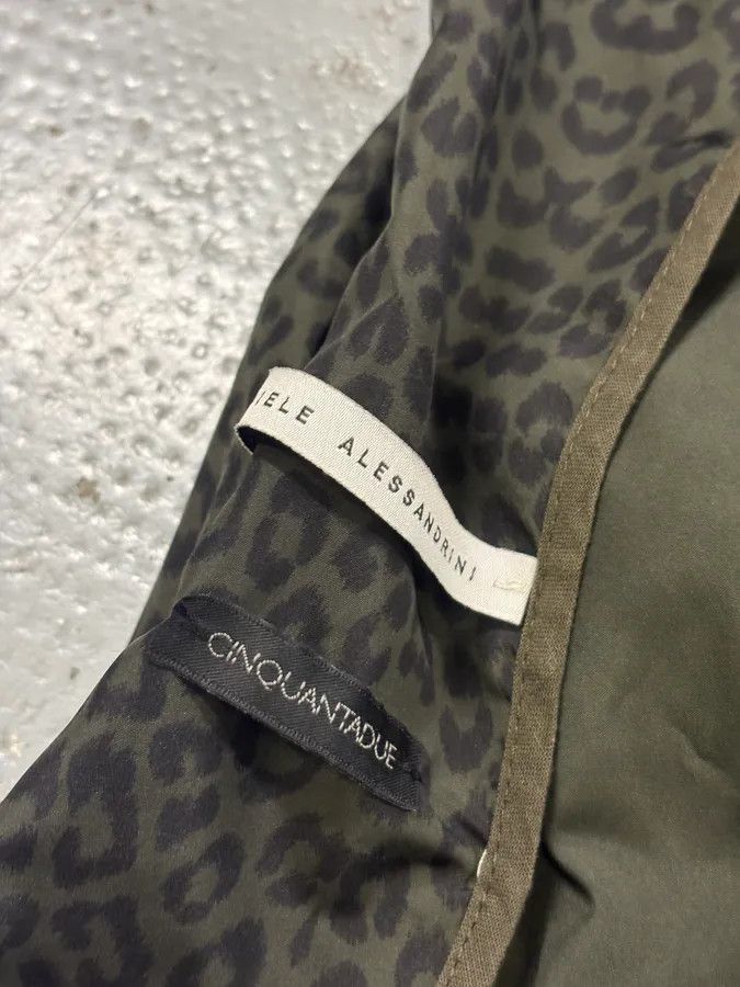 Daniele Alessandrini Daniele Alessandrini Nylon Leopard Print Light Jacket Size US S / EU 44-46 / 1 - 9 Thumbnail